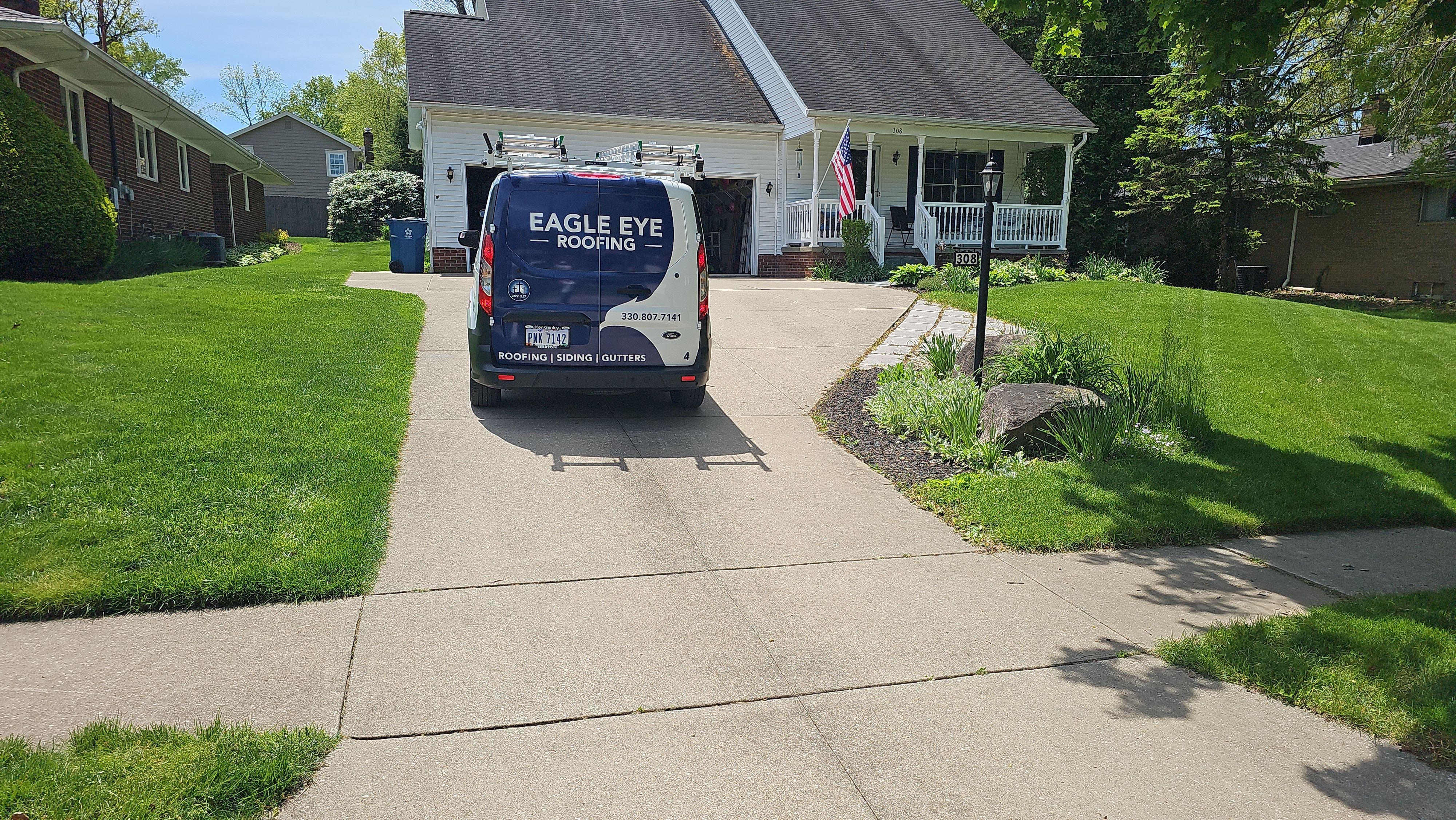 Atlas Pinnacle, Color, Coastal Granite, Drip Edge, Color, Black by Eagle Eye Roofing