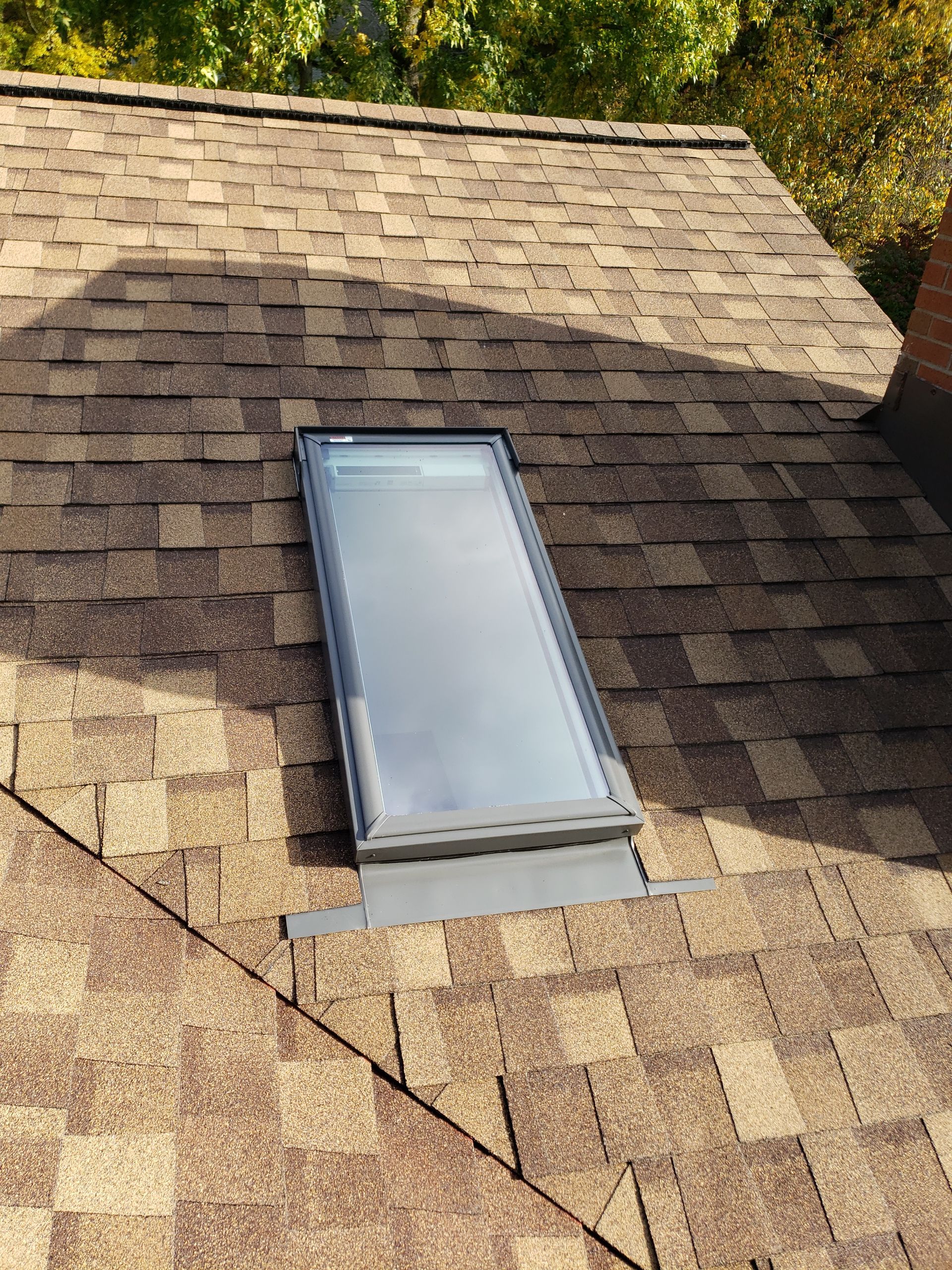 ATLAS PINNACLE COLOR: MORNING HARVEST DRIP EDGE: MUSKET BROWN by Eagle Eye Roofing