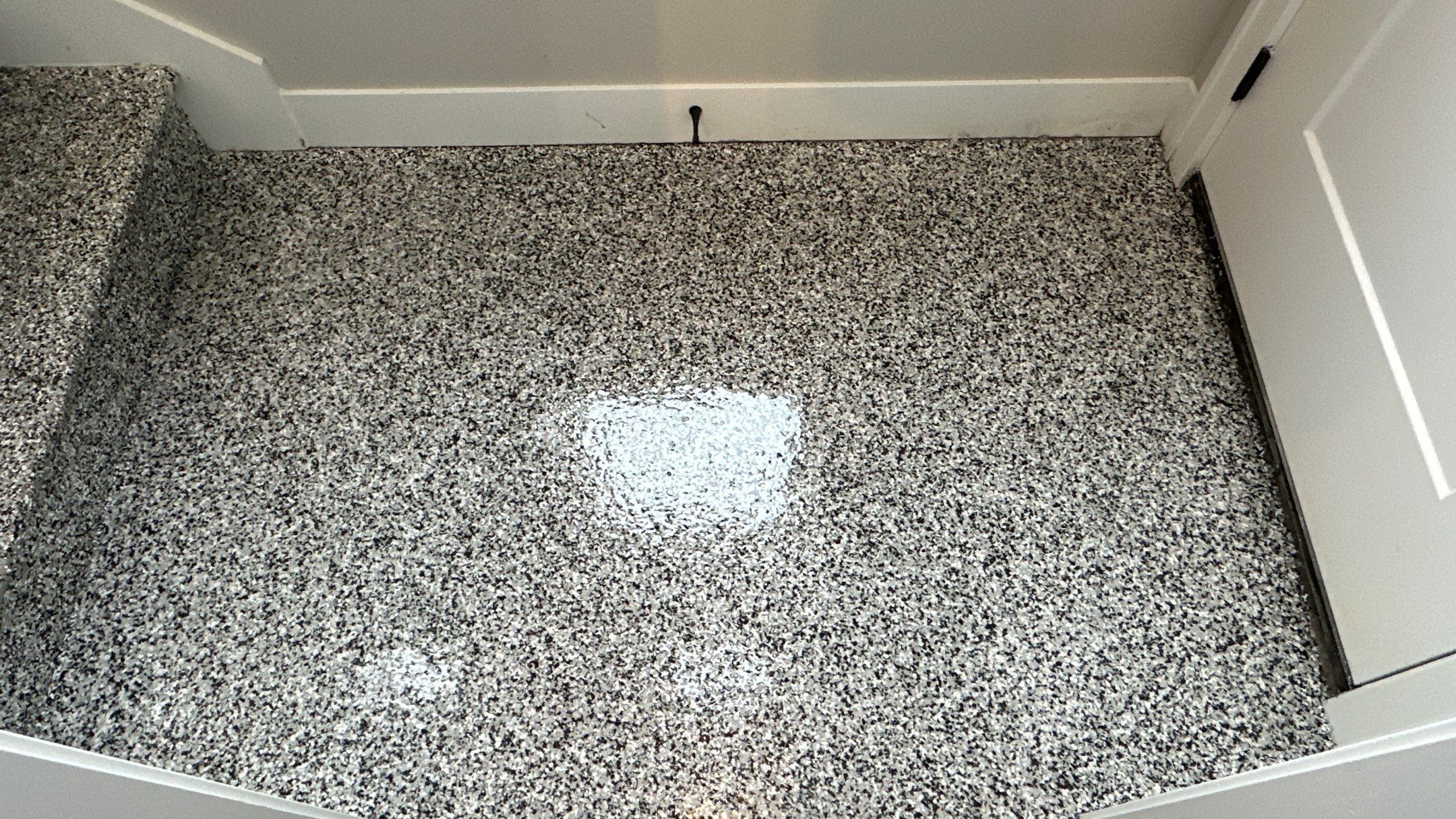 Kevin K. upgraded his garage floor  by Banner Garage