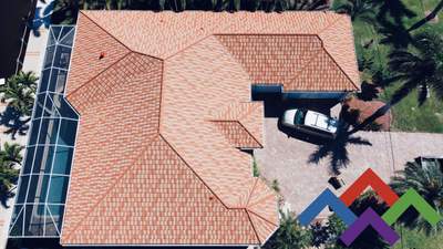 Residential Roofing Installation using Westlake (Boral) Stone Coated Steel