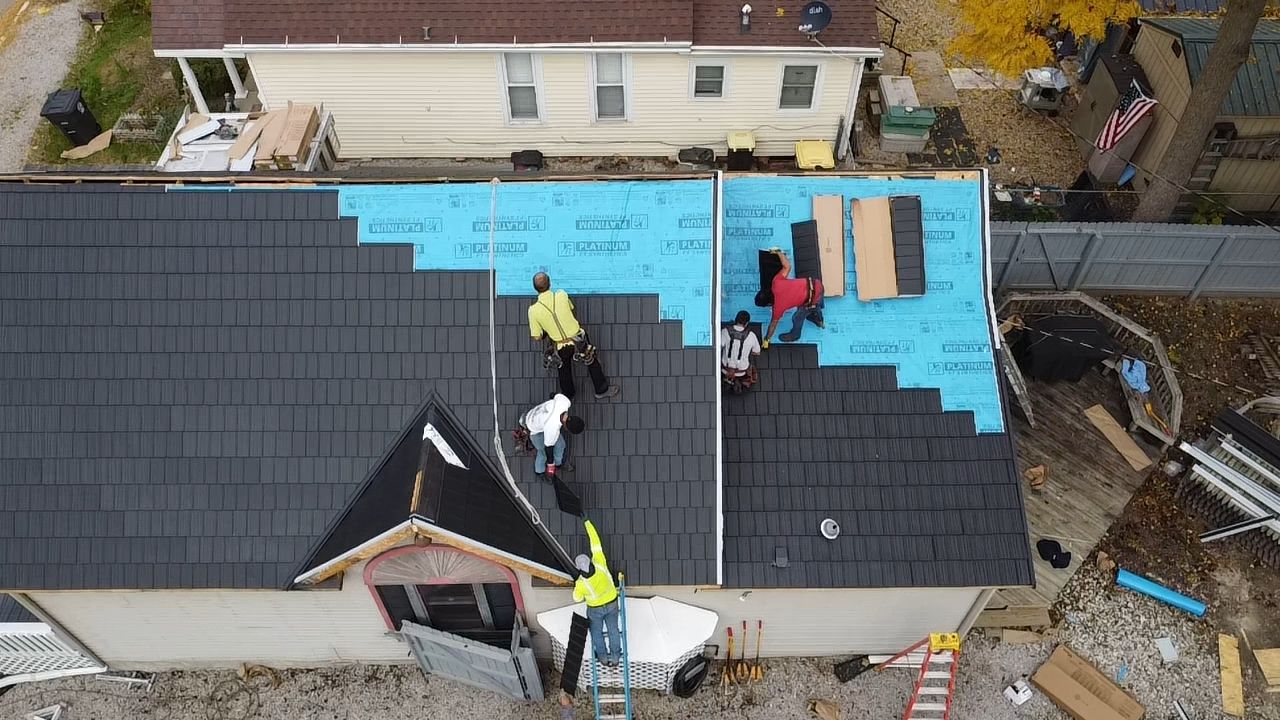 Full Tear-Off Metal Shake Roof Installation – Fort Wayne, IN by 4Ever Metal Roofing