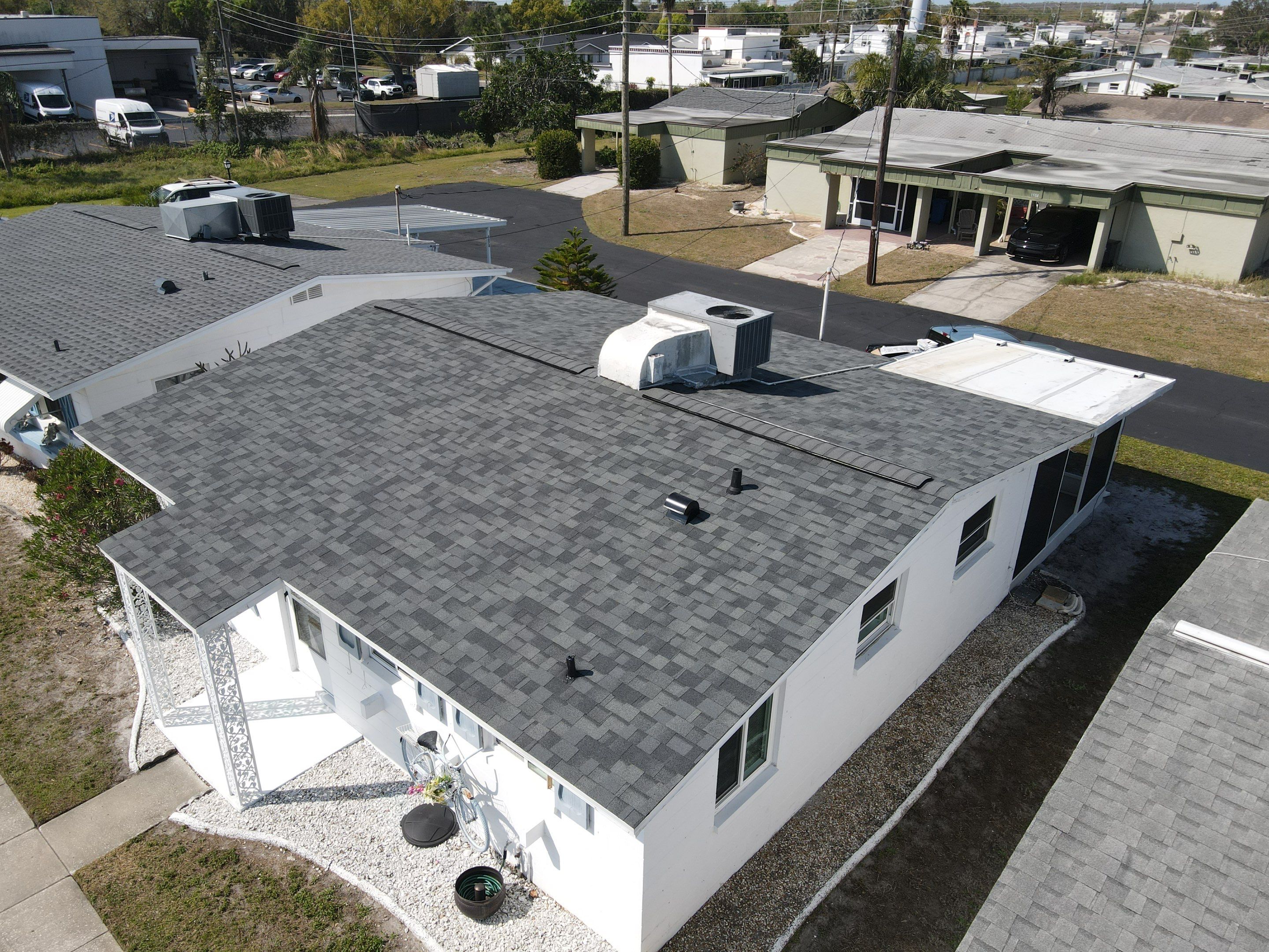 Roof replacement in Sun City Center, FL. by Steadfast Roofing