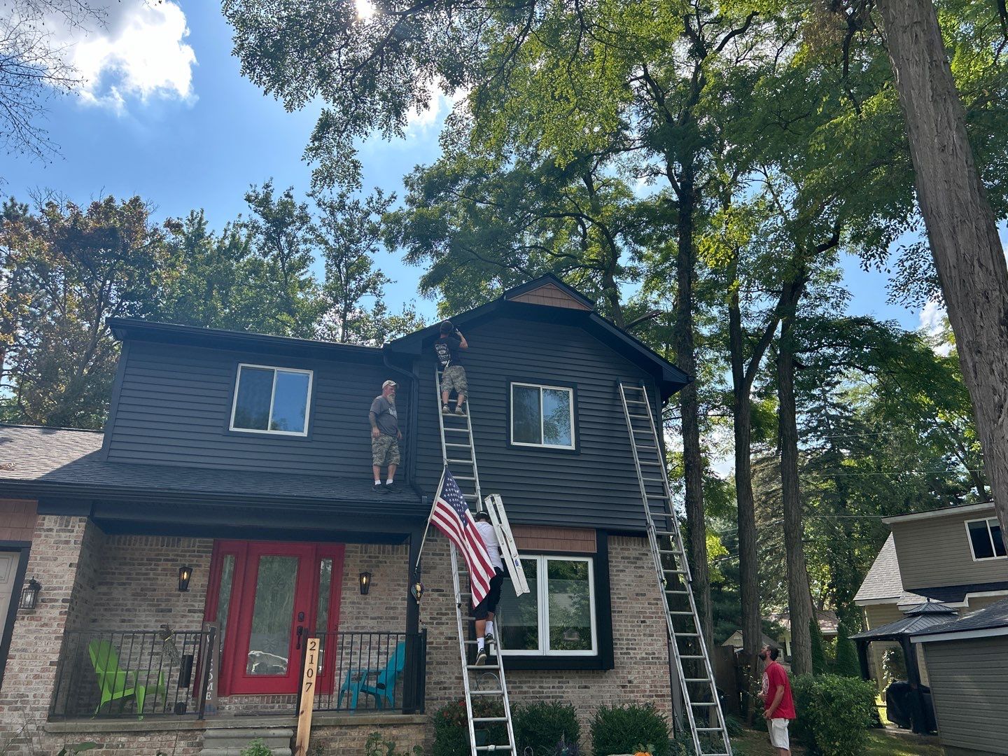 Roof Replacement using CertainTeed Landmark by 180 Contractors