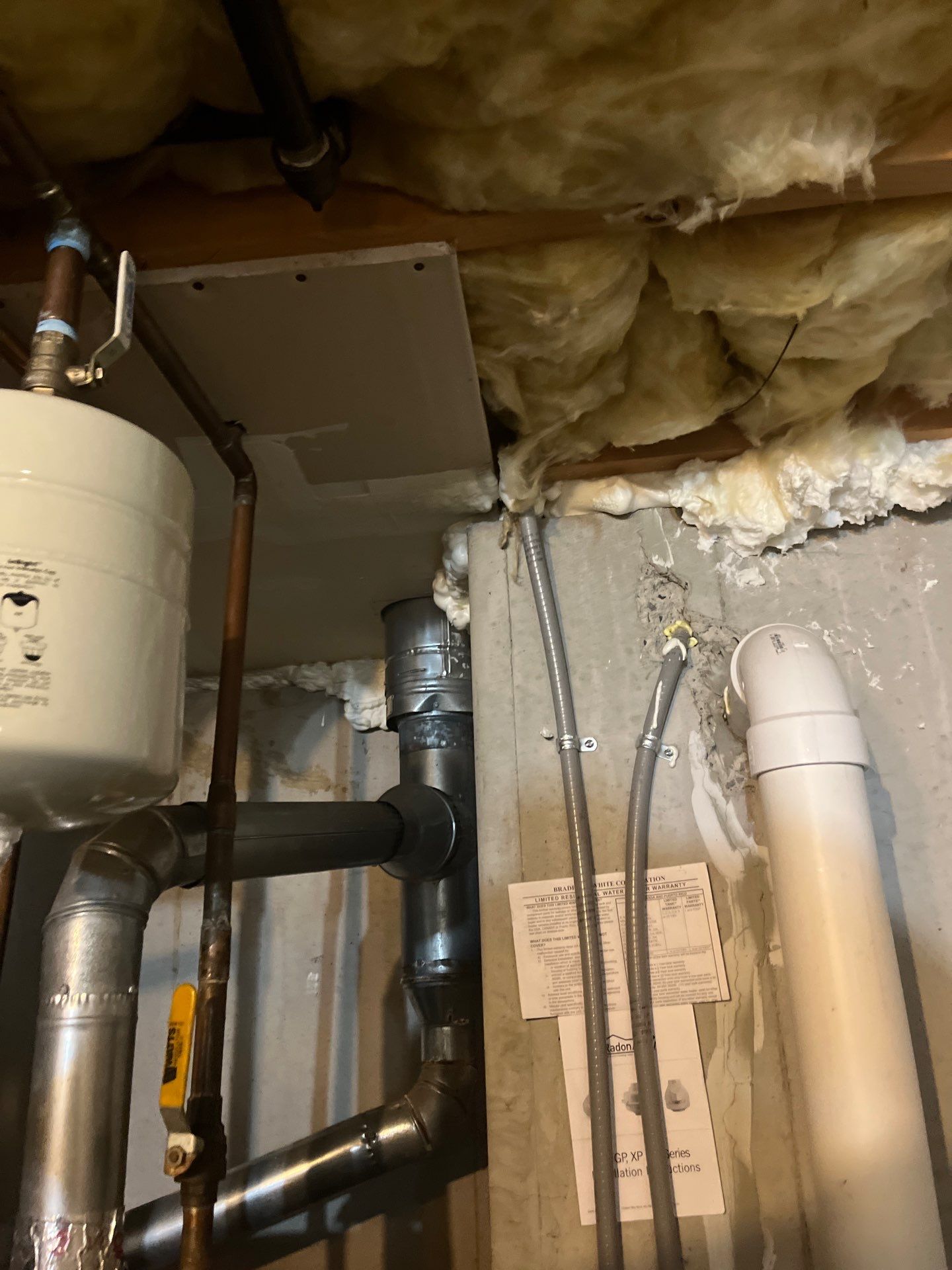 Attic Insulation using open cell spray foam by NYS Foam & Energy