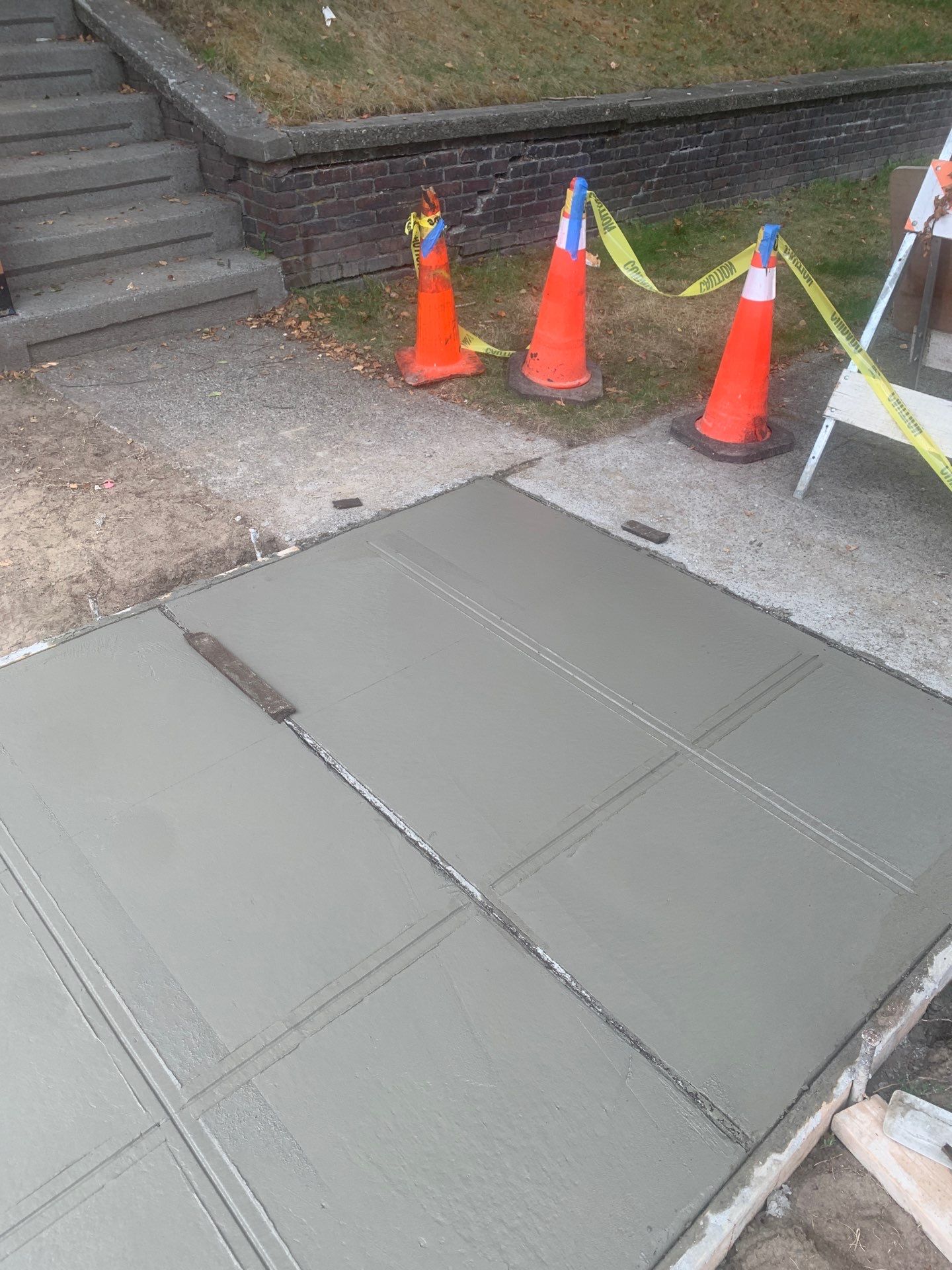 David | Concrete Sidewalk by Jireh Asphalt & Concrete Inc 