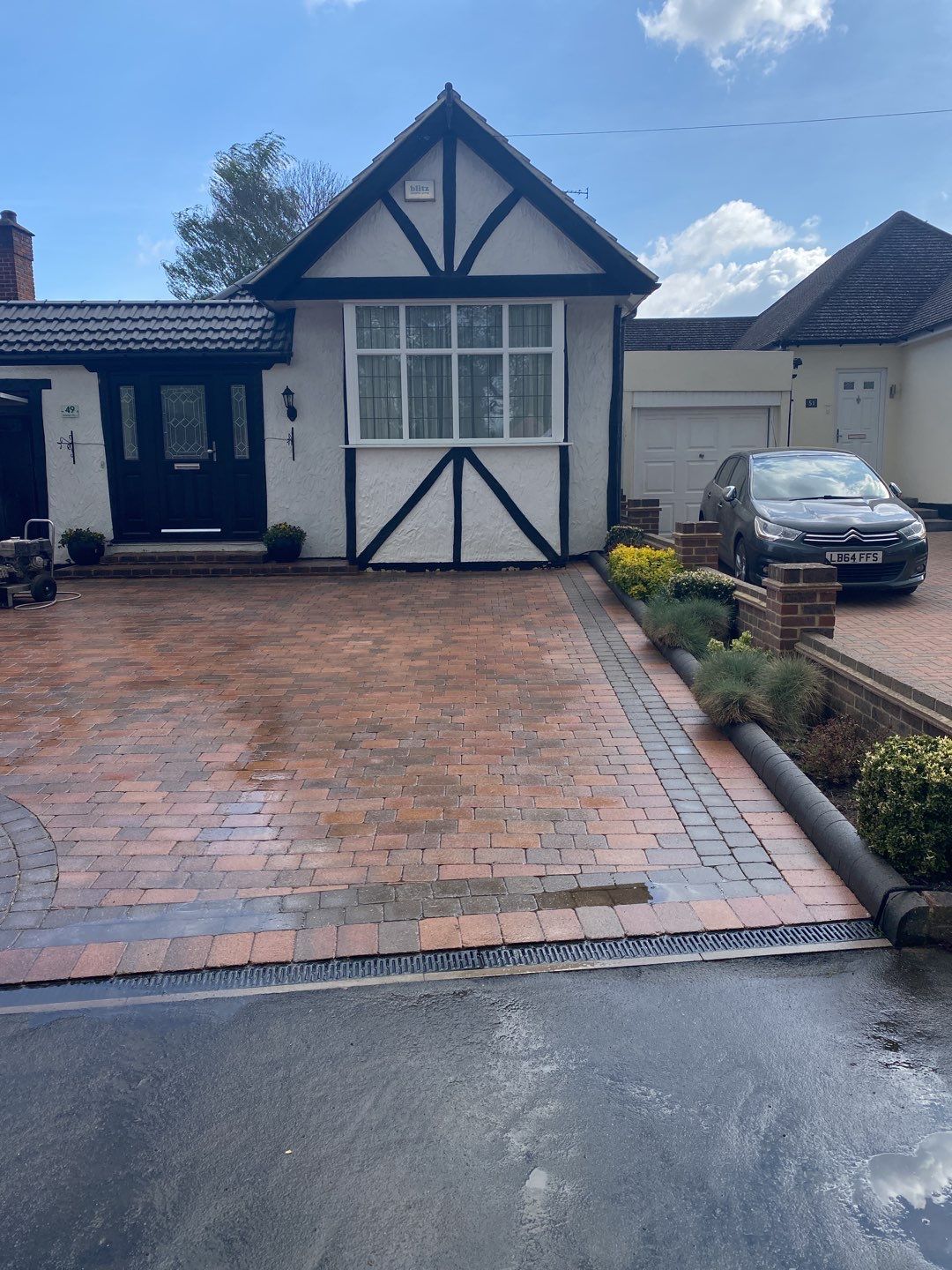 Driveway Clean using honda 21 ltr/min by Ges Exterior Cleaning ltd