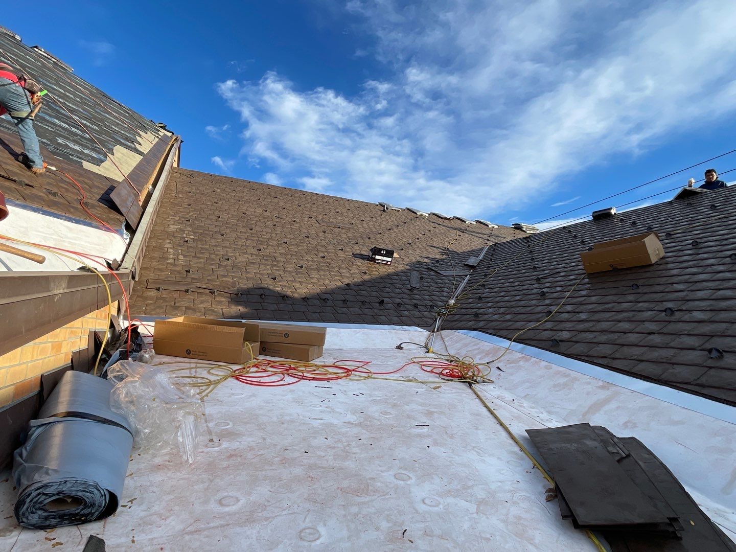 Commercial Roofing Installation using EuroShield by Weather-Tite Exteriors LLC