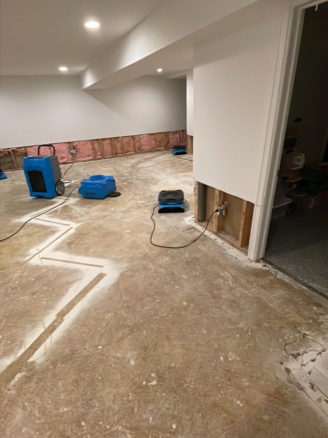 Project in Bloomfield Hills by EzDry Water Mitigation & Property Restoration
