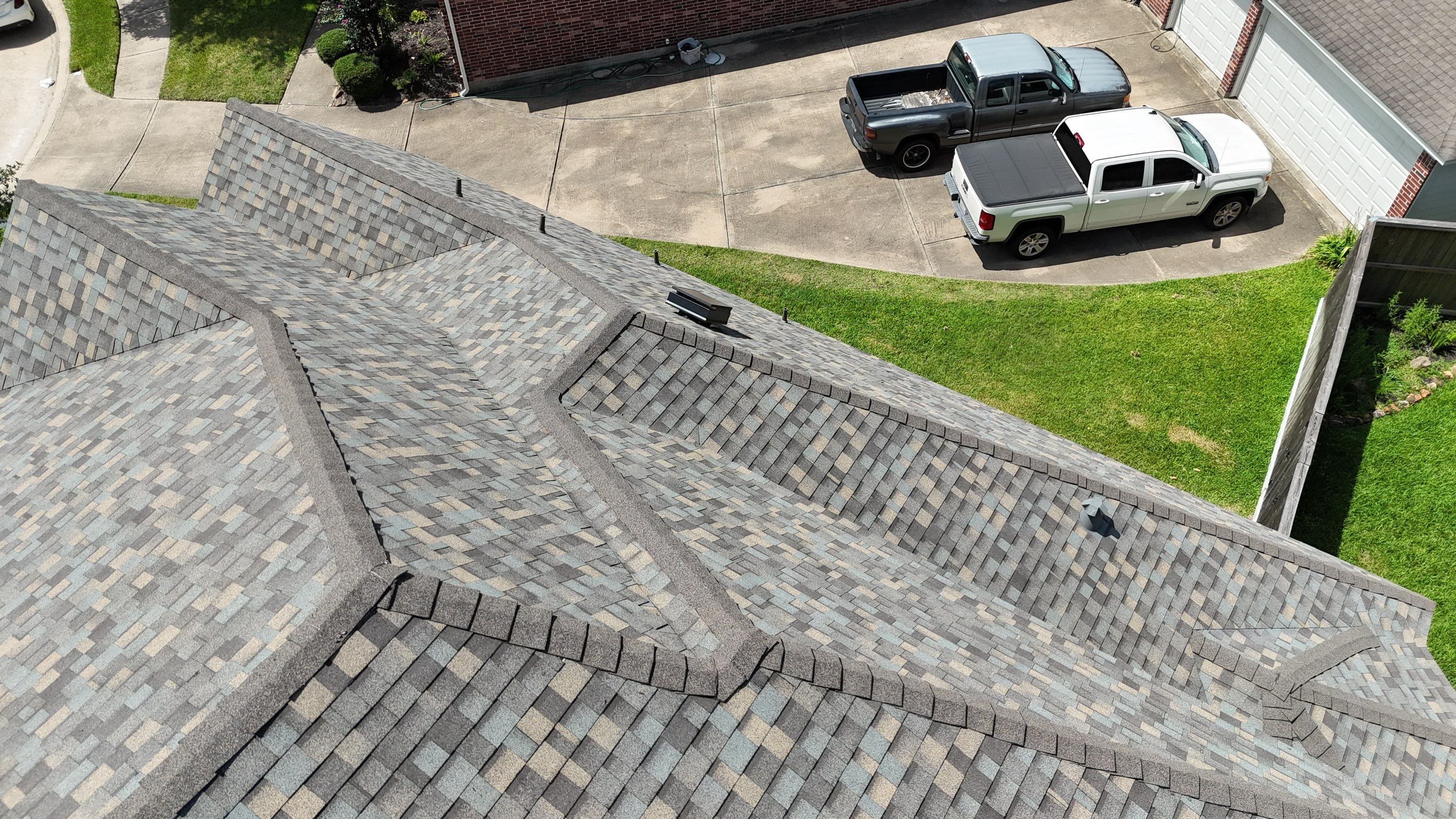 Residential Roofing Installation using IKO Nordic in Cypress by Core Four Roofing