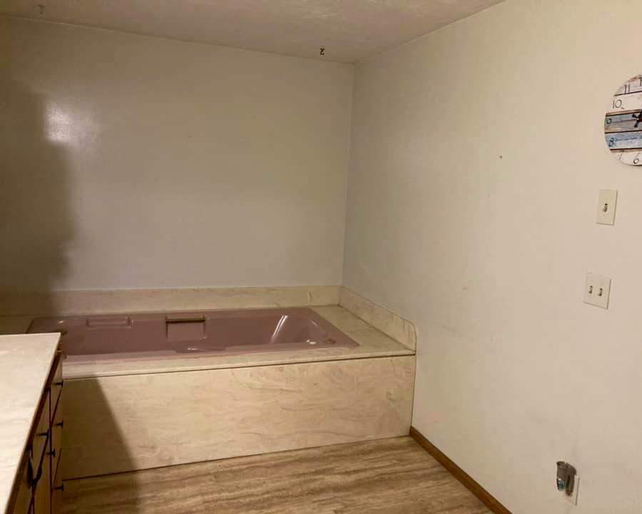 Bathroom Remodel using Shower Kit by Villegas Remodeling, LLC