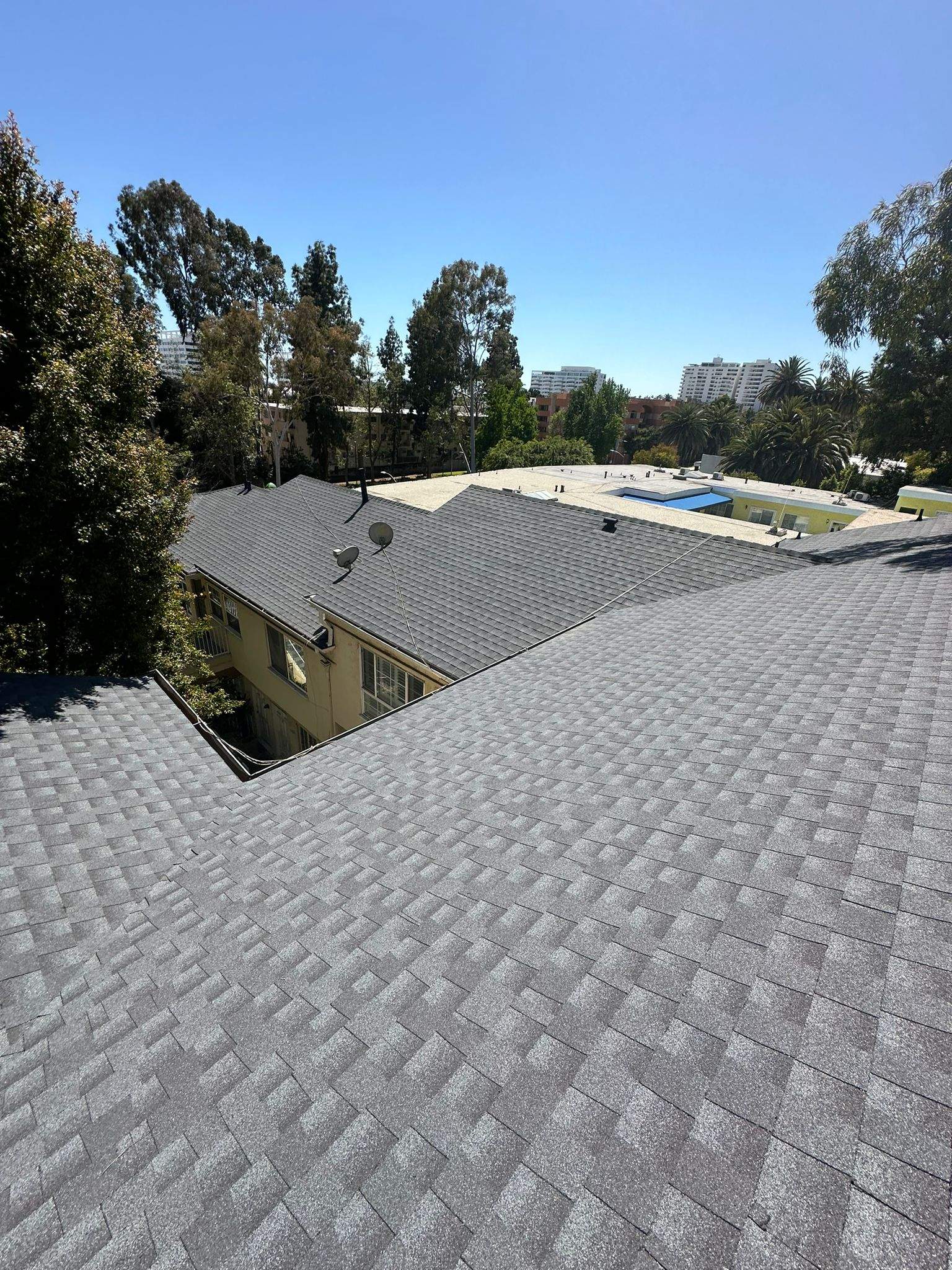 Roof Replacement at the Magic Castle Hotel- Los Angeles, CA 90028 by Epic Roof Replacement