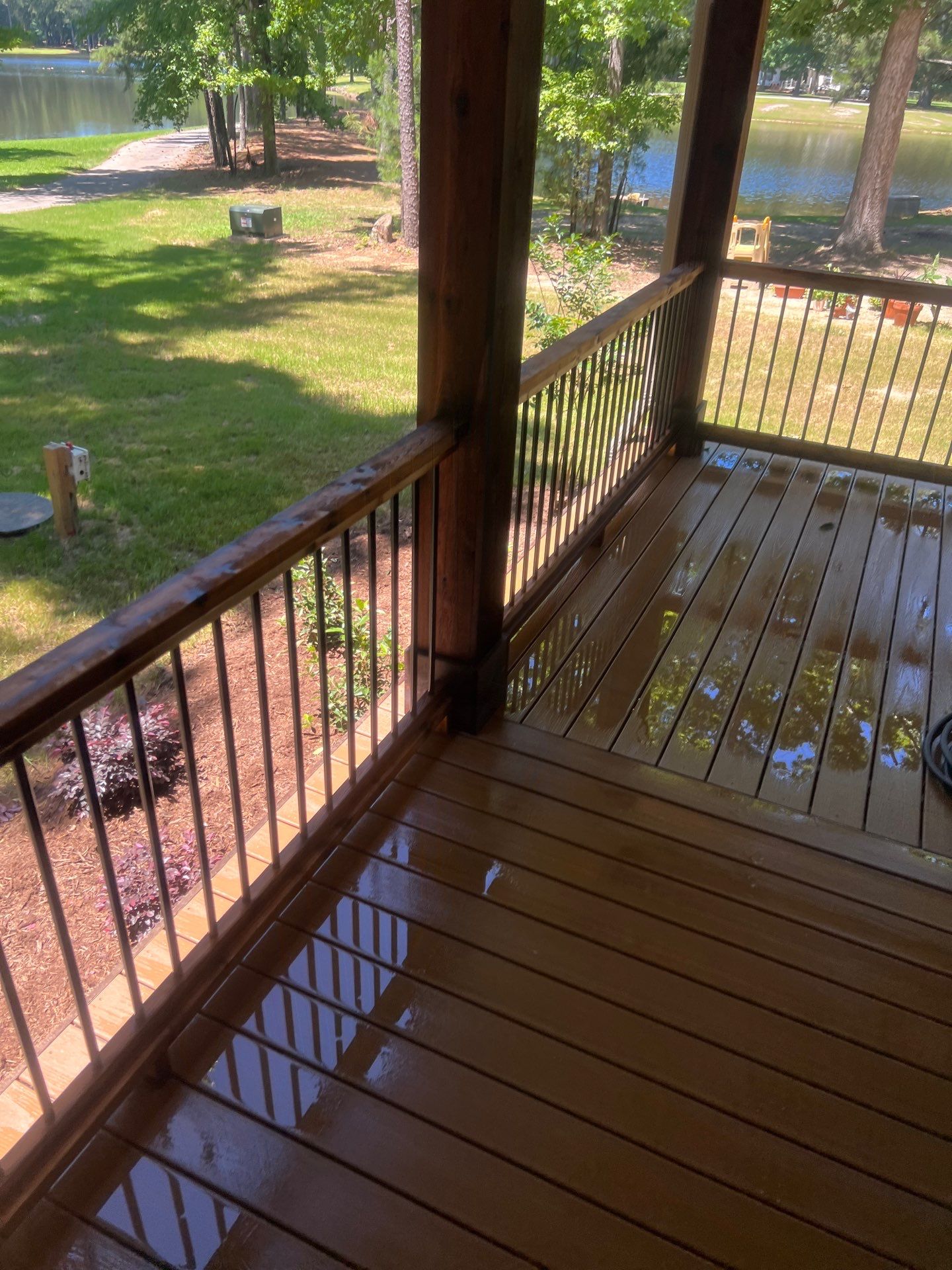 Deck using Wood Sealant by DuraSeal