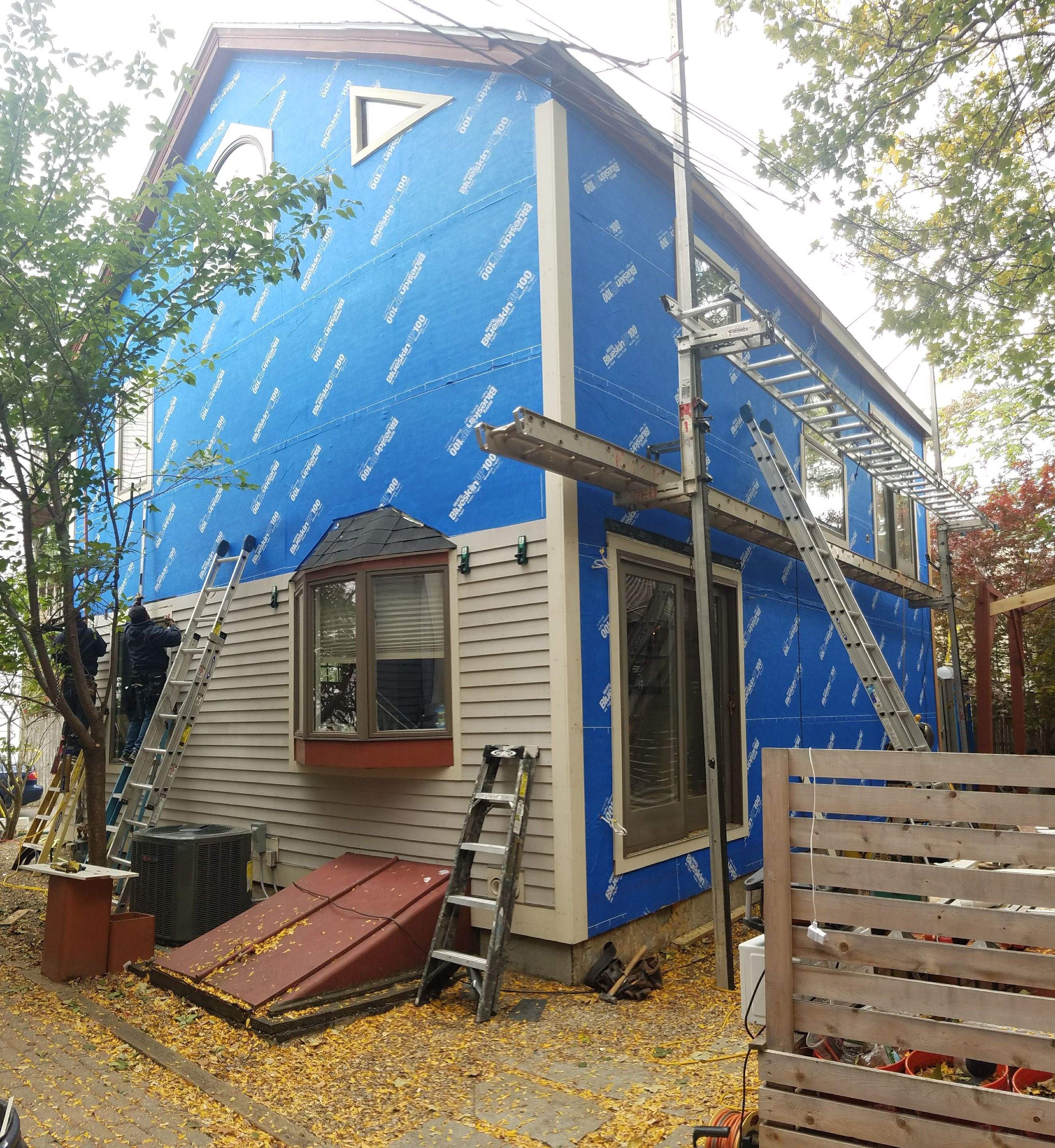 Siding Installation using Cedar Clapboard by Loyalty Exterior Solutions 