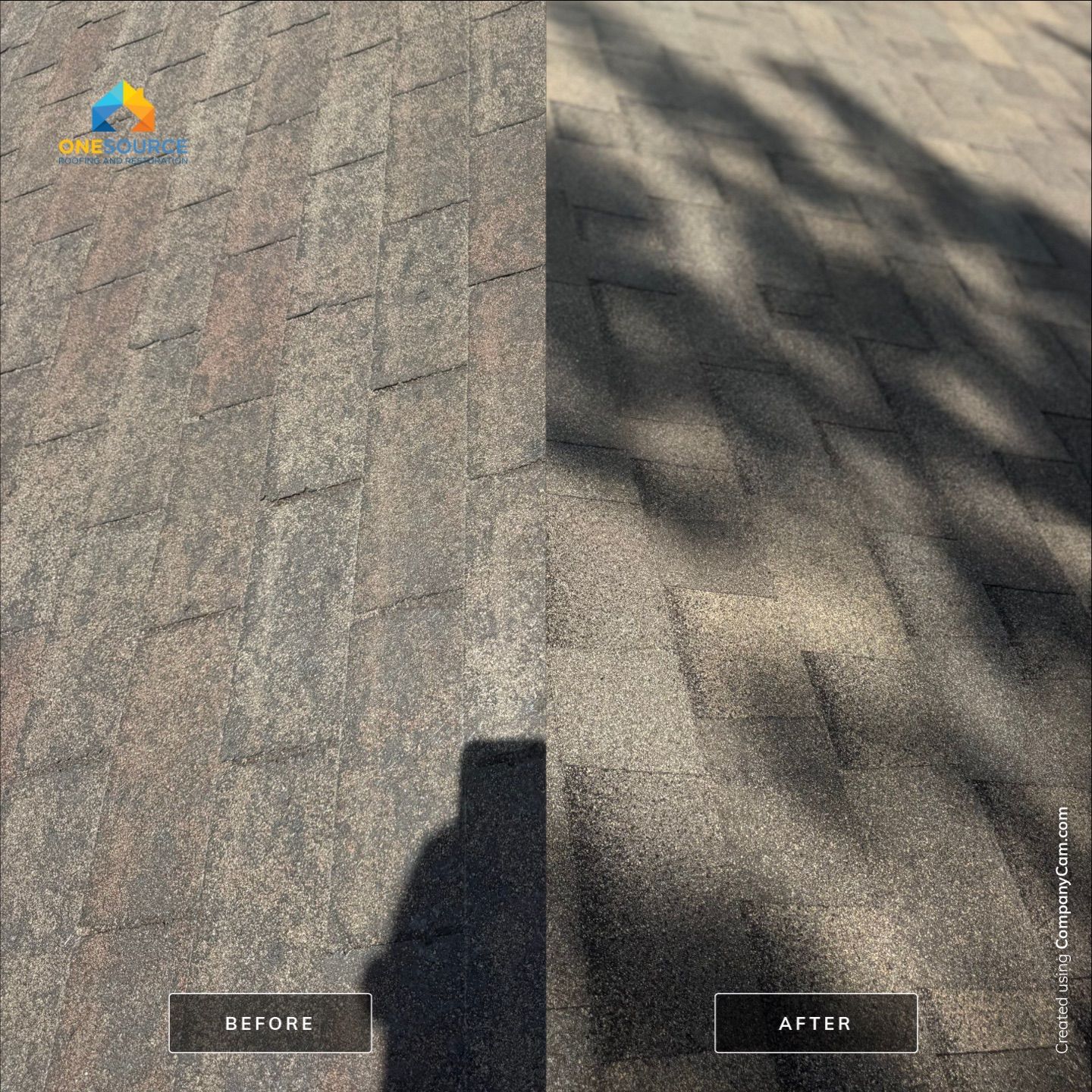 Residential Roofing Installation using Malarkey Highlander Weathered Wood Plus by OneSource Roofing and Restoration