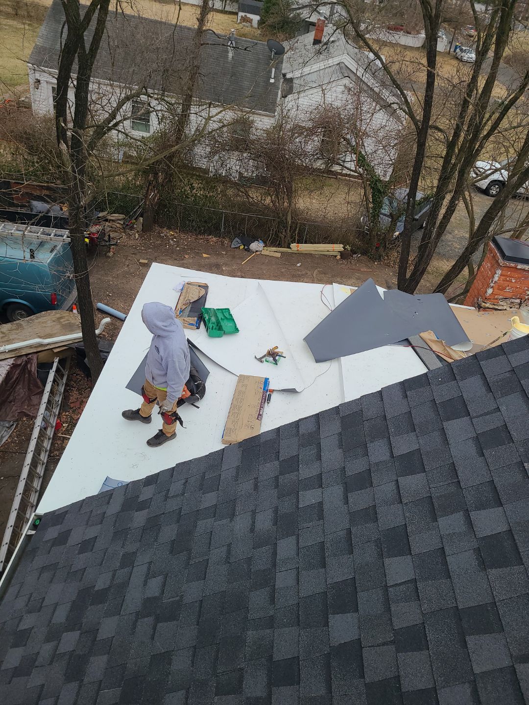 Alexandria: Residential Roof Replacement with CertainTeed Landmark Pro in Max Def Moire Black by RM Banning, Inc.