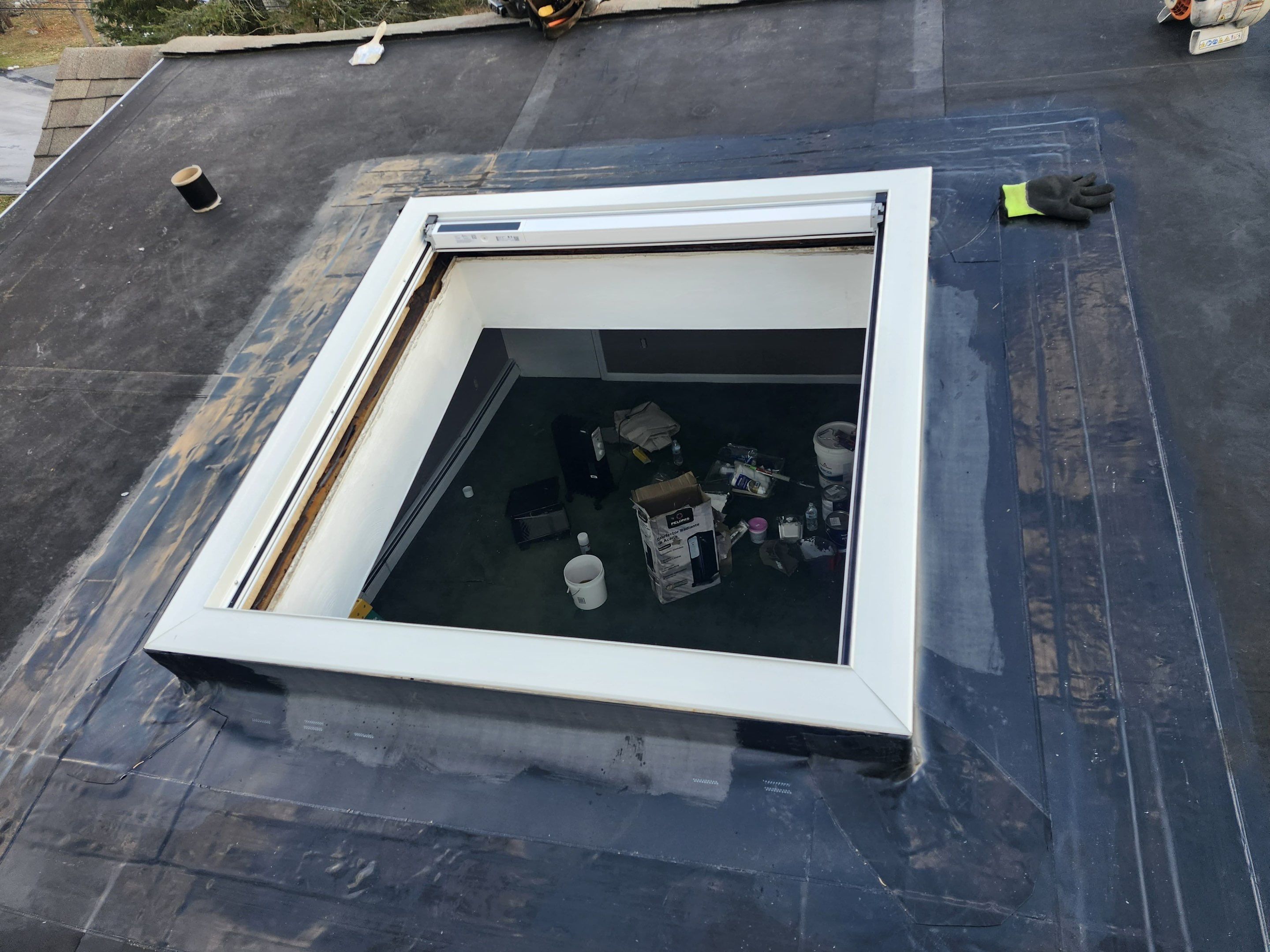 Roofing, Skylight & Chimney Project in Burlington by Mighty Dog Roofing of Greater Middlesex County