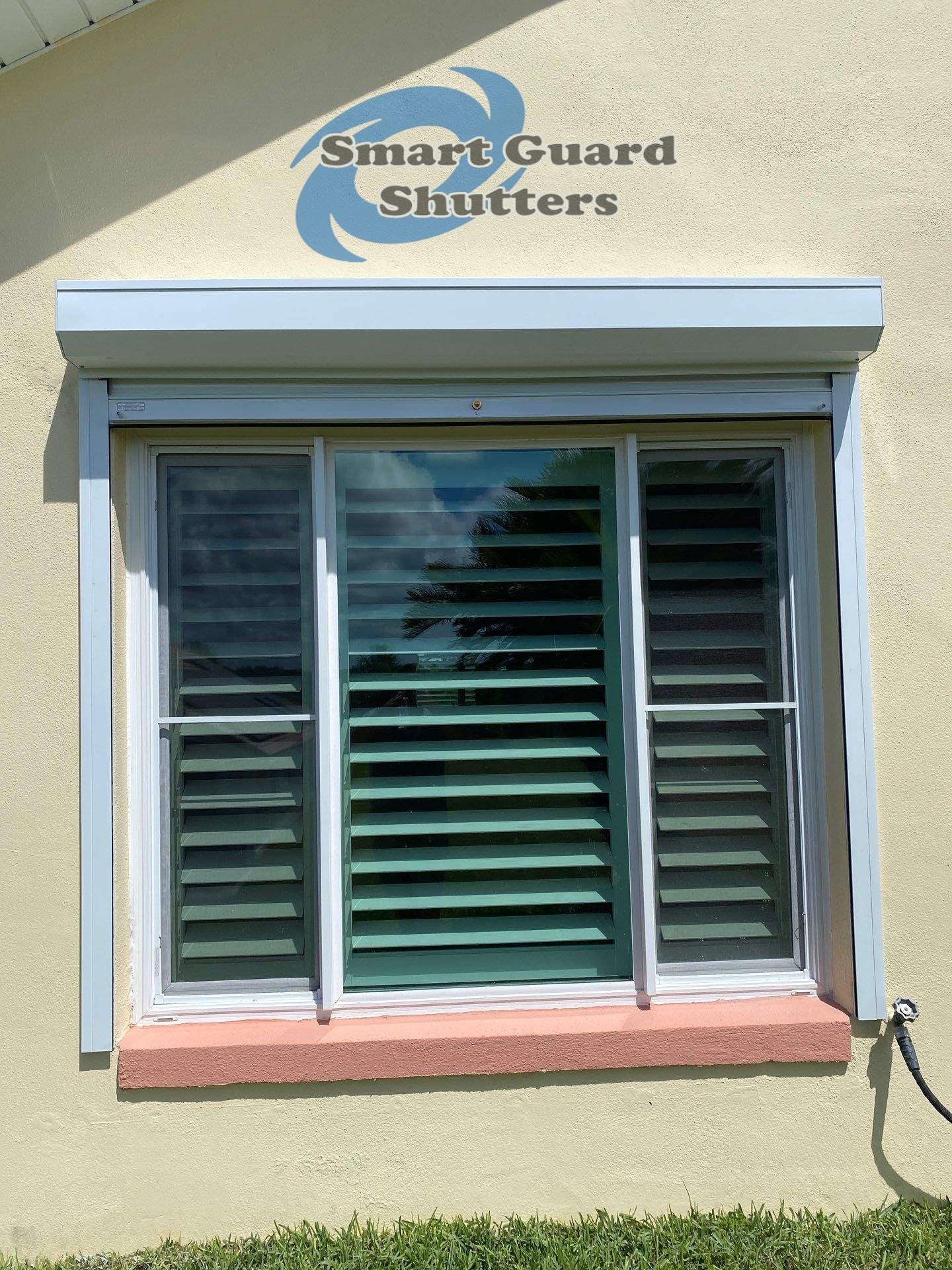 Rolling Shutters in White by Smart Guard Shutters
