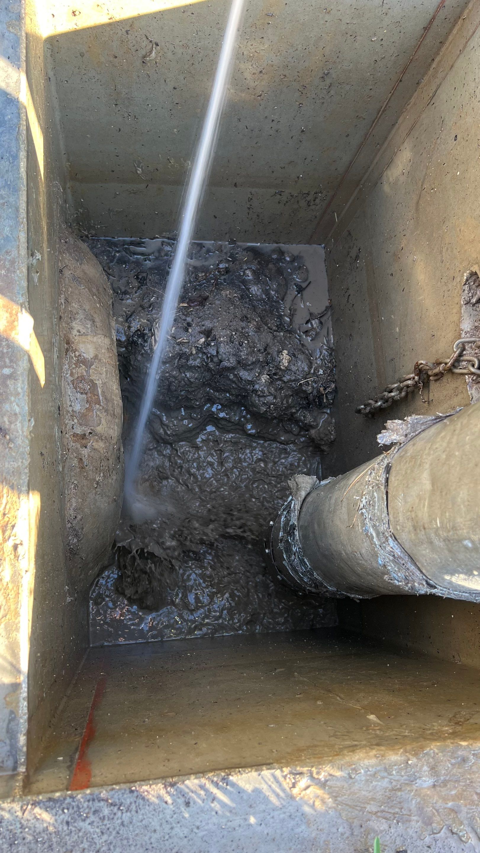 New Commercial Construction Stormwater System Cleaning by Don Mar, Inc. Storm Water Solutions