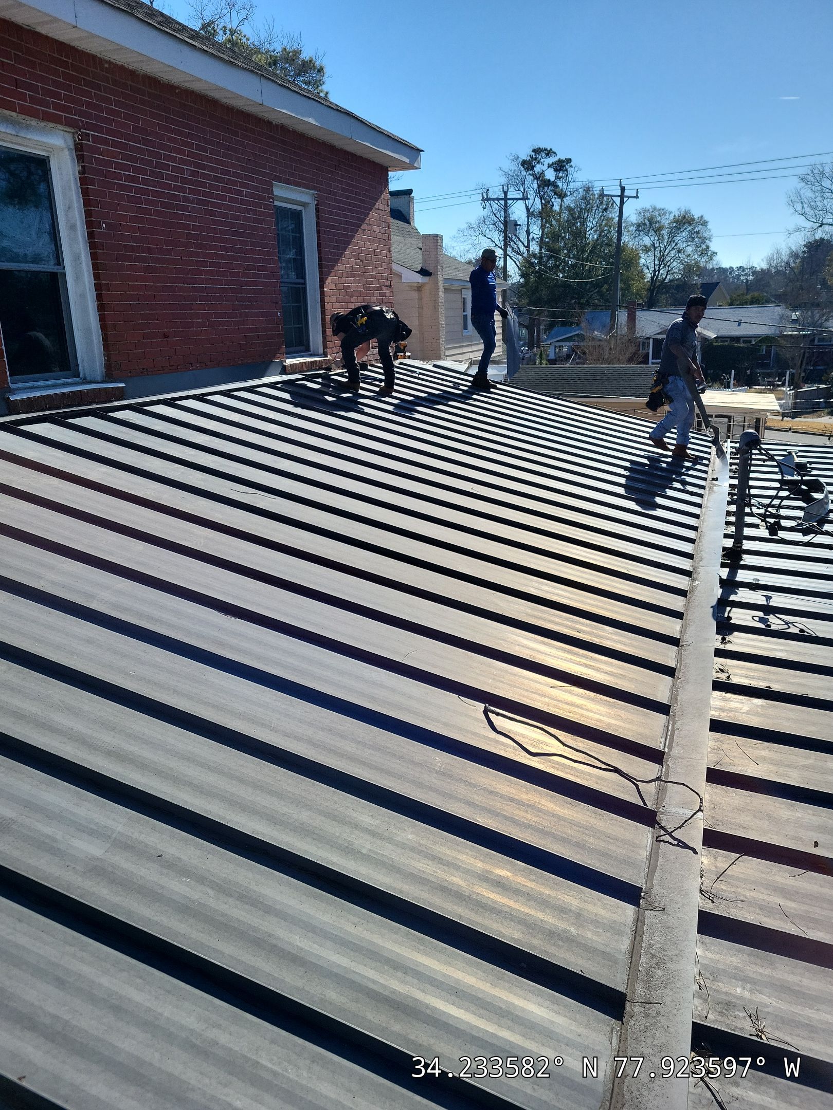 Low Slope Flat Roof Repair in Forest Hills, Wilmington NC by RGR Construction and Roofing, LLC