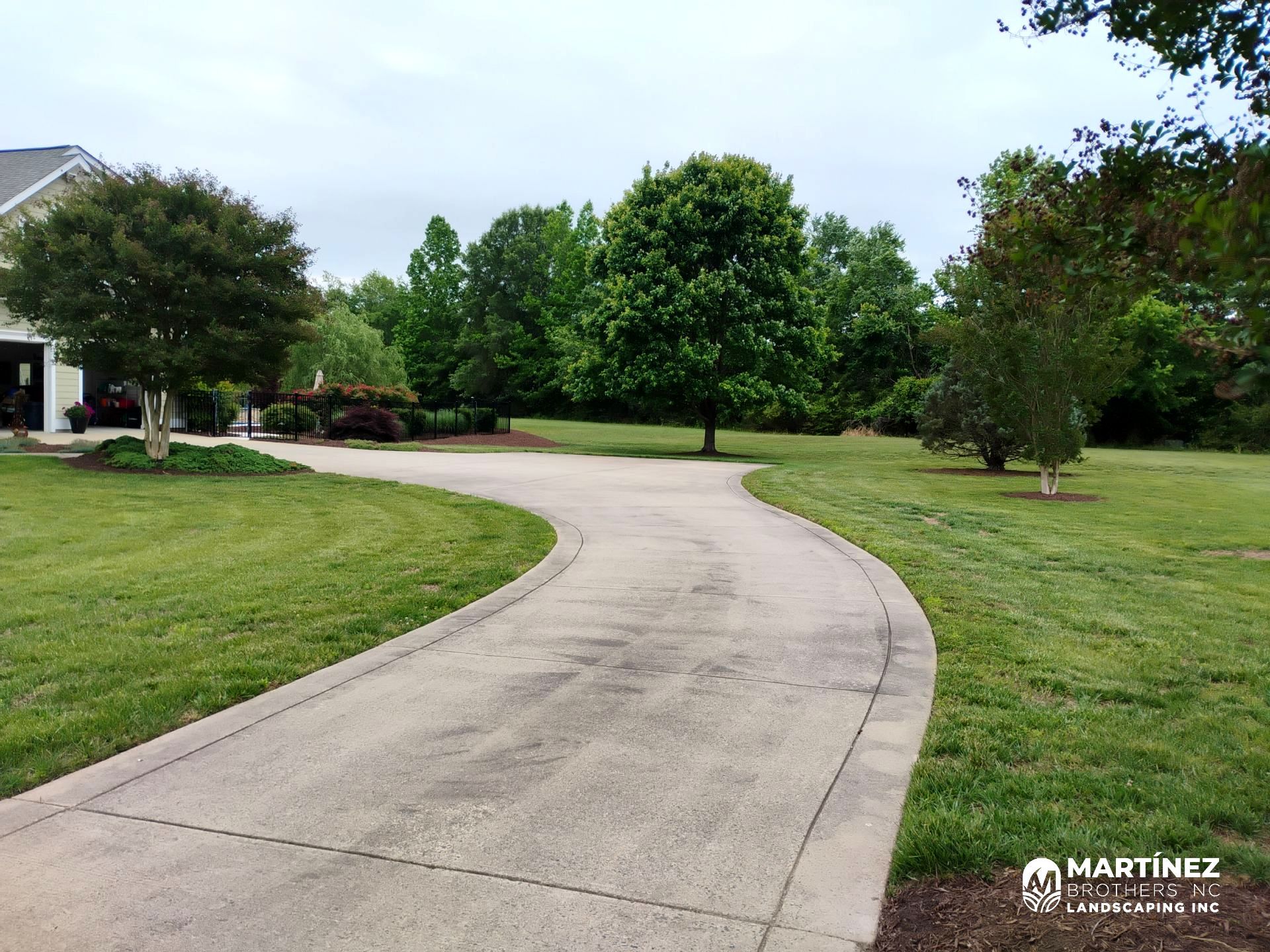 Trimming and landscaping in Hillsborough by Martinez Brother’s Nc Landscaping Inc