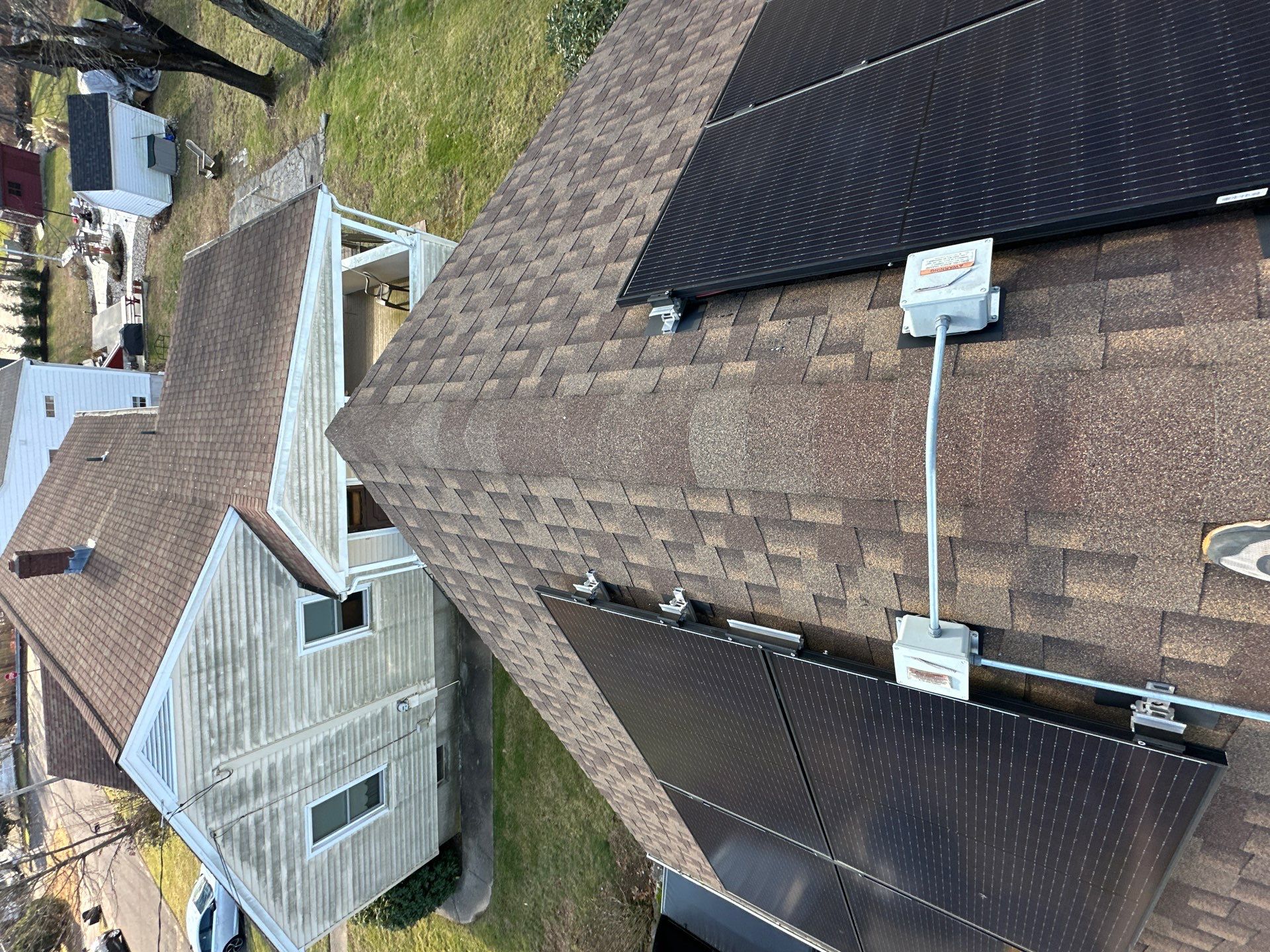 Autumn Brown Shingles by Reimagine Roofing