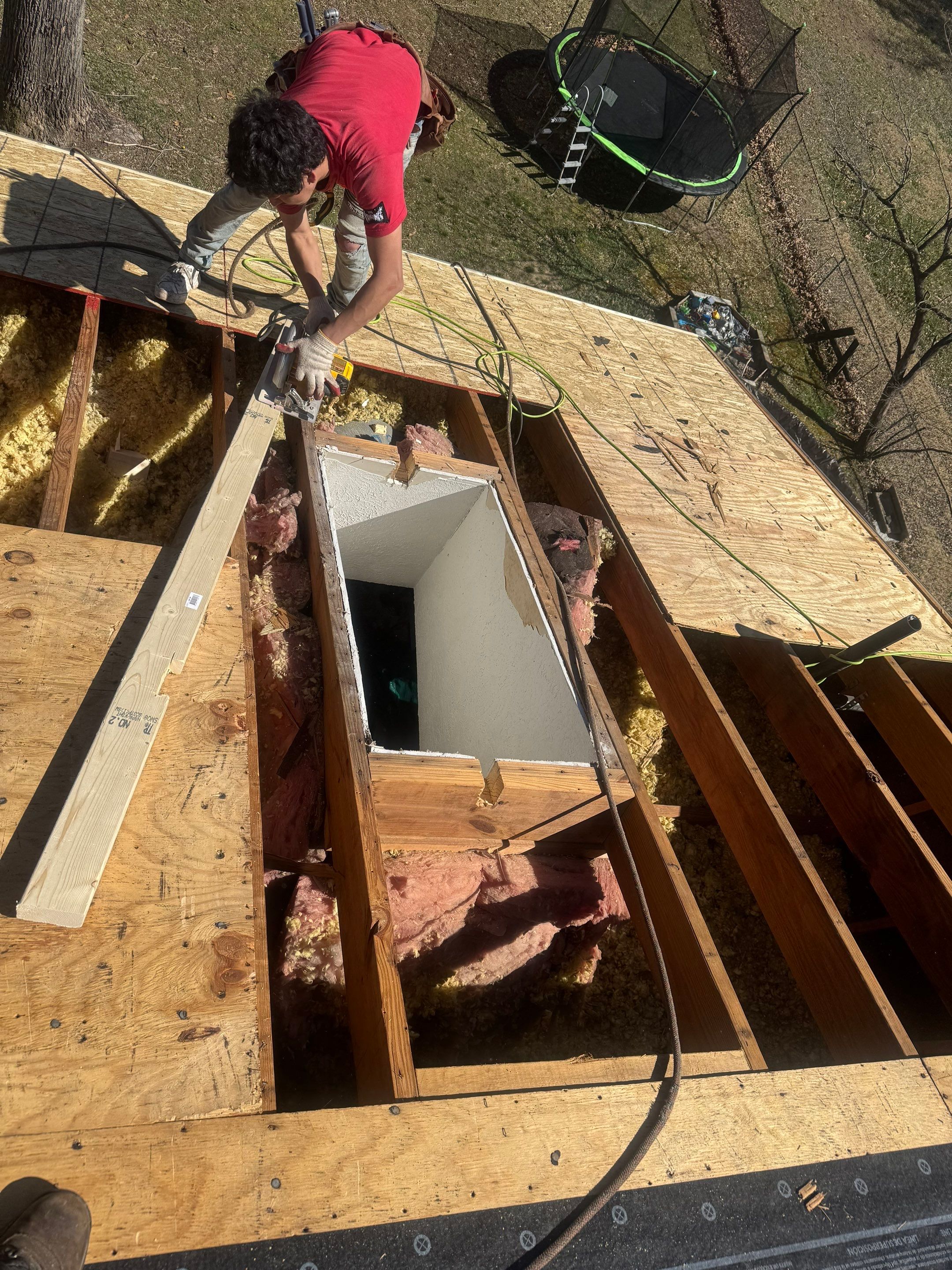 Complete Roof Replacement and Plywood Decking Repair in Quinton by Cade Construction