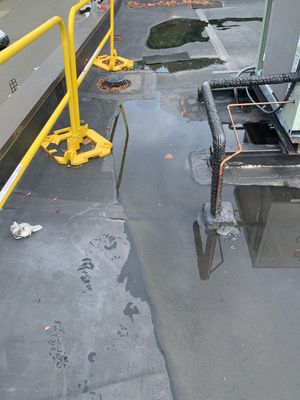 Commercial Roofing Repair using EPDM