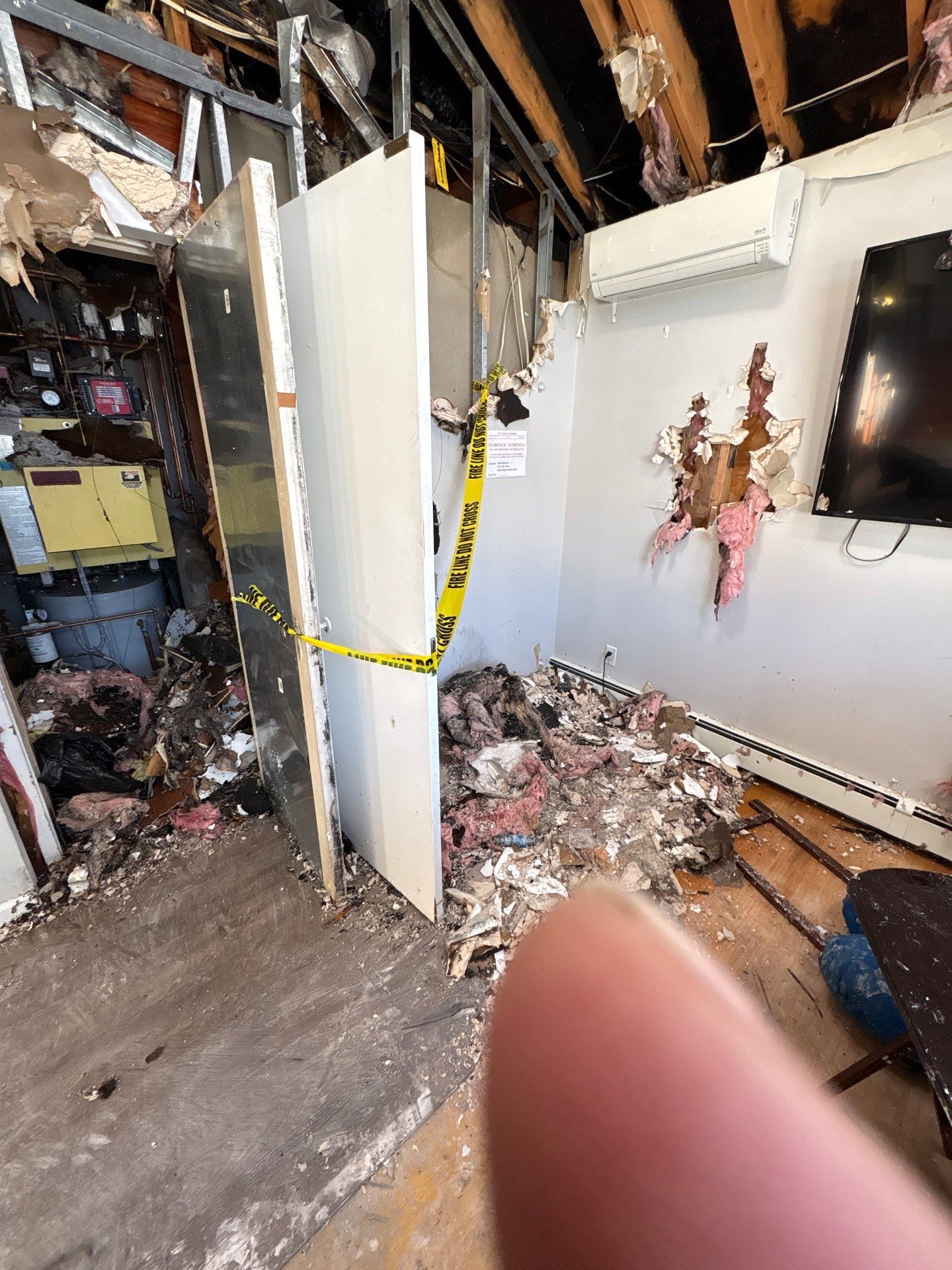 Residential Fire Damage Restoration and Full Reconstruction in Wantagh by EMS Restoration Corp