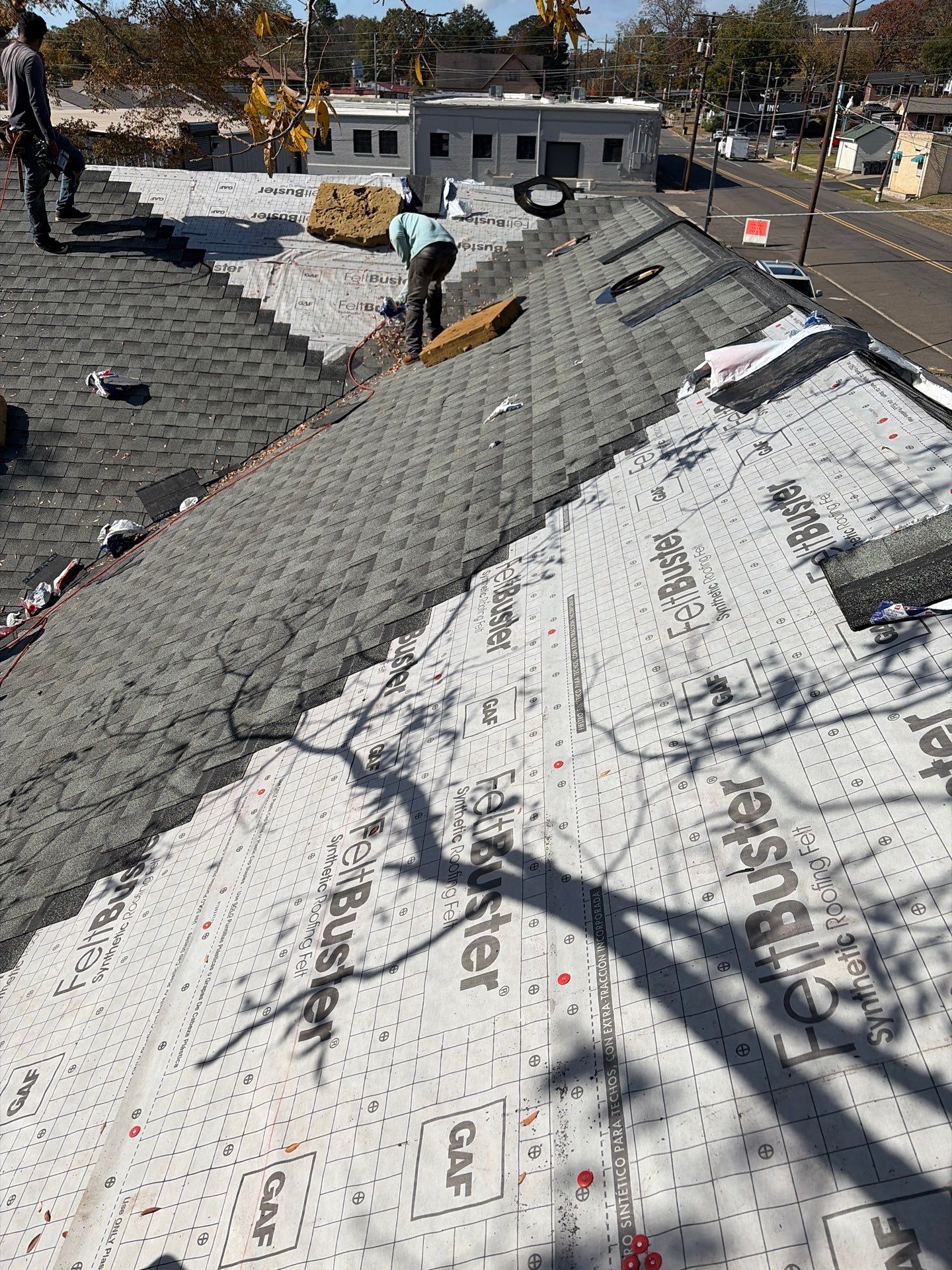 GAF Timberline HDZ Roof Replacement in Hot Springs, Arkansas by Temple Roofing and Exteriors