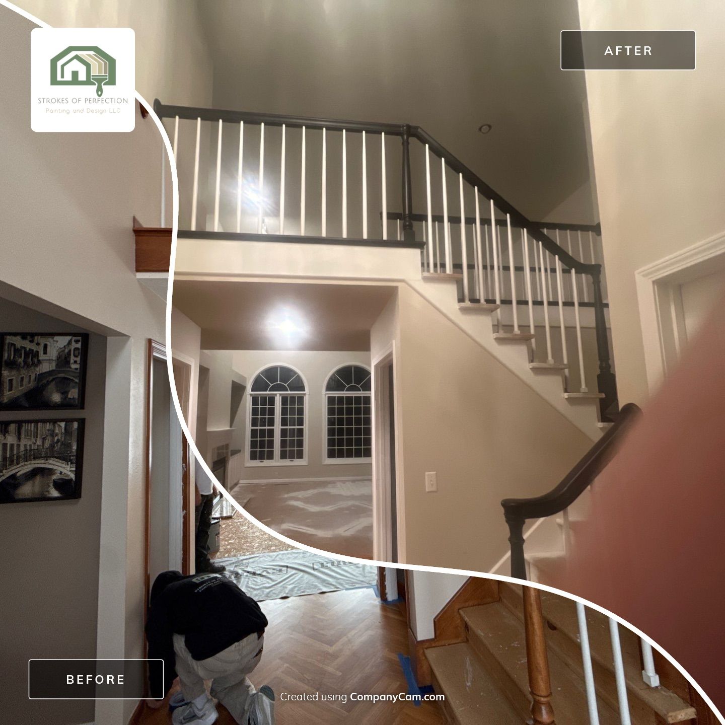 Project in Lambertville by Strokes of Perfection Painting and Design 