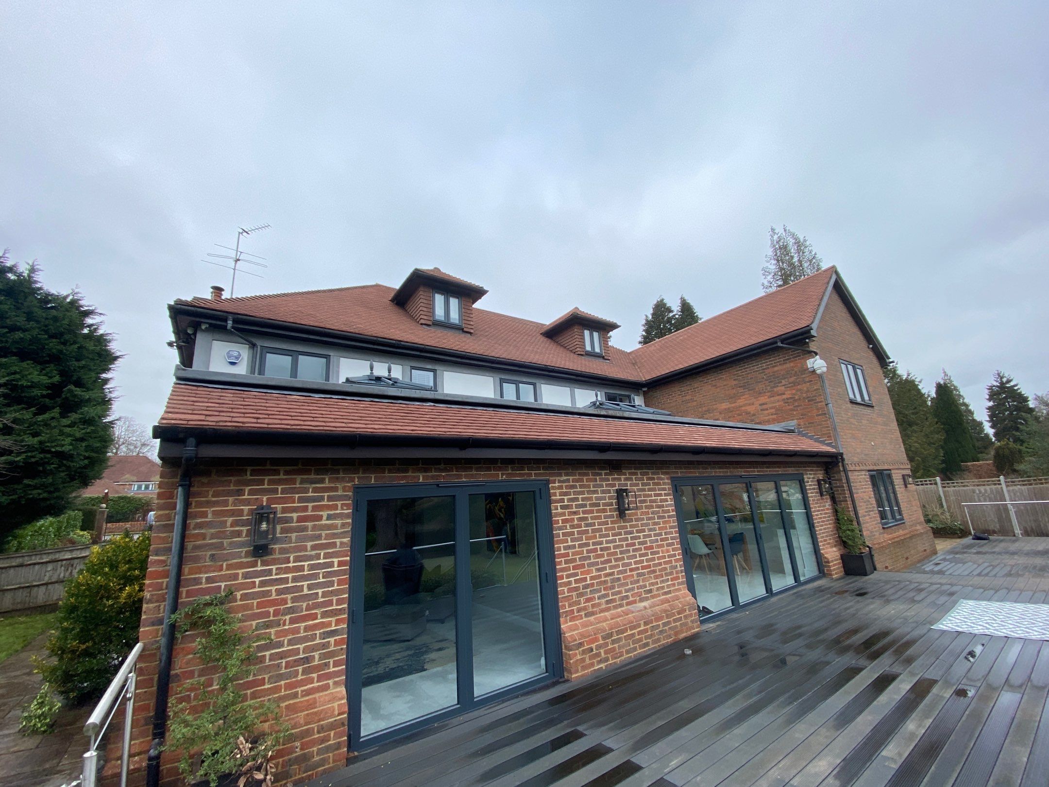 Roof and Driveway Clean using Mosmatic FSC and Biocide by Ges Exterior Cleaning ltd