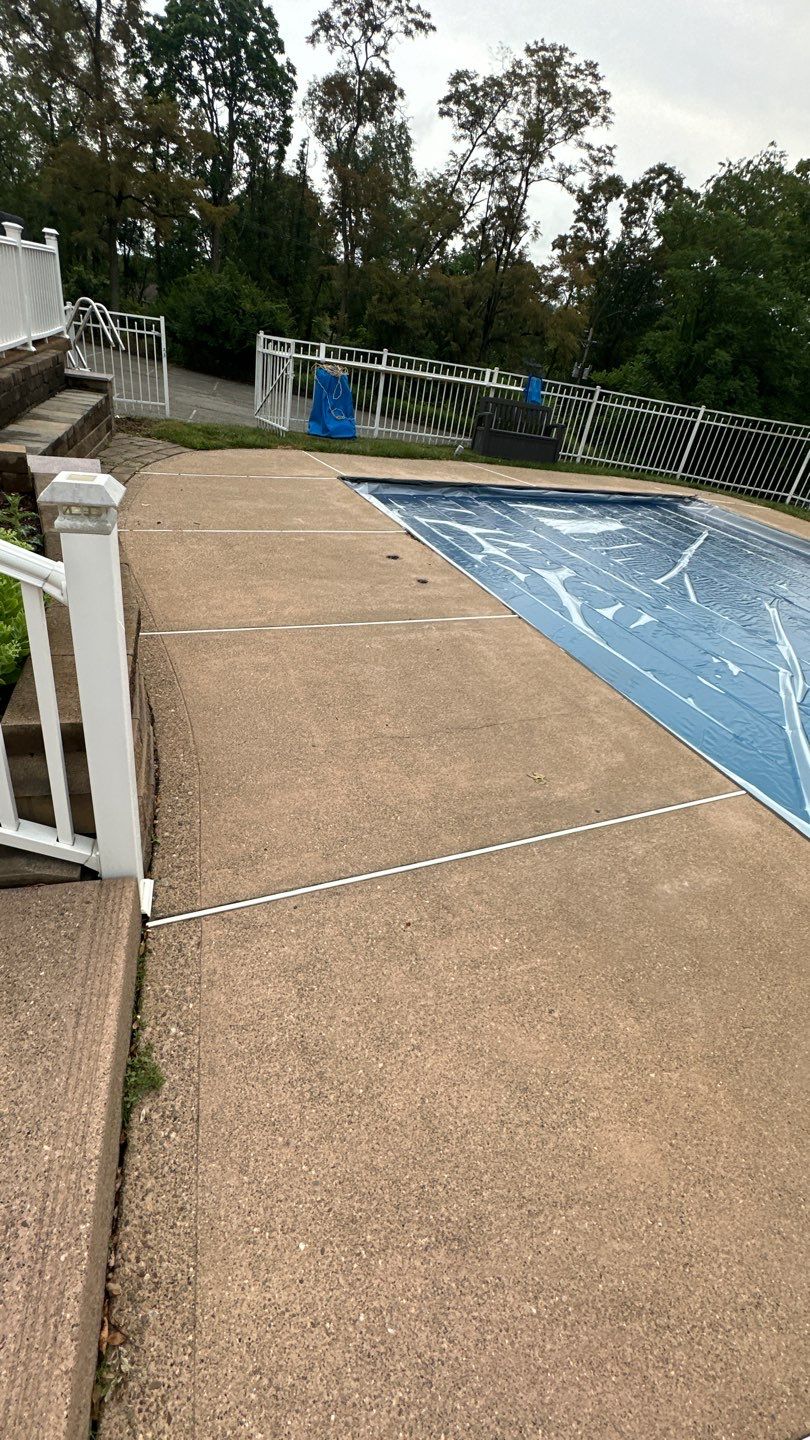 Pool Deck Project in Monroeville by Floors in a Day, Inc