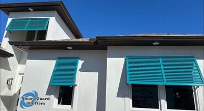Decorative Bahamas in Water Blue