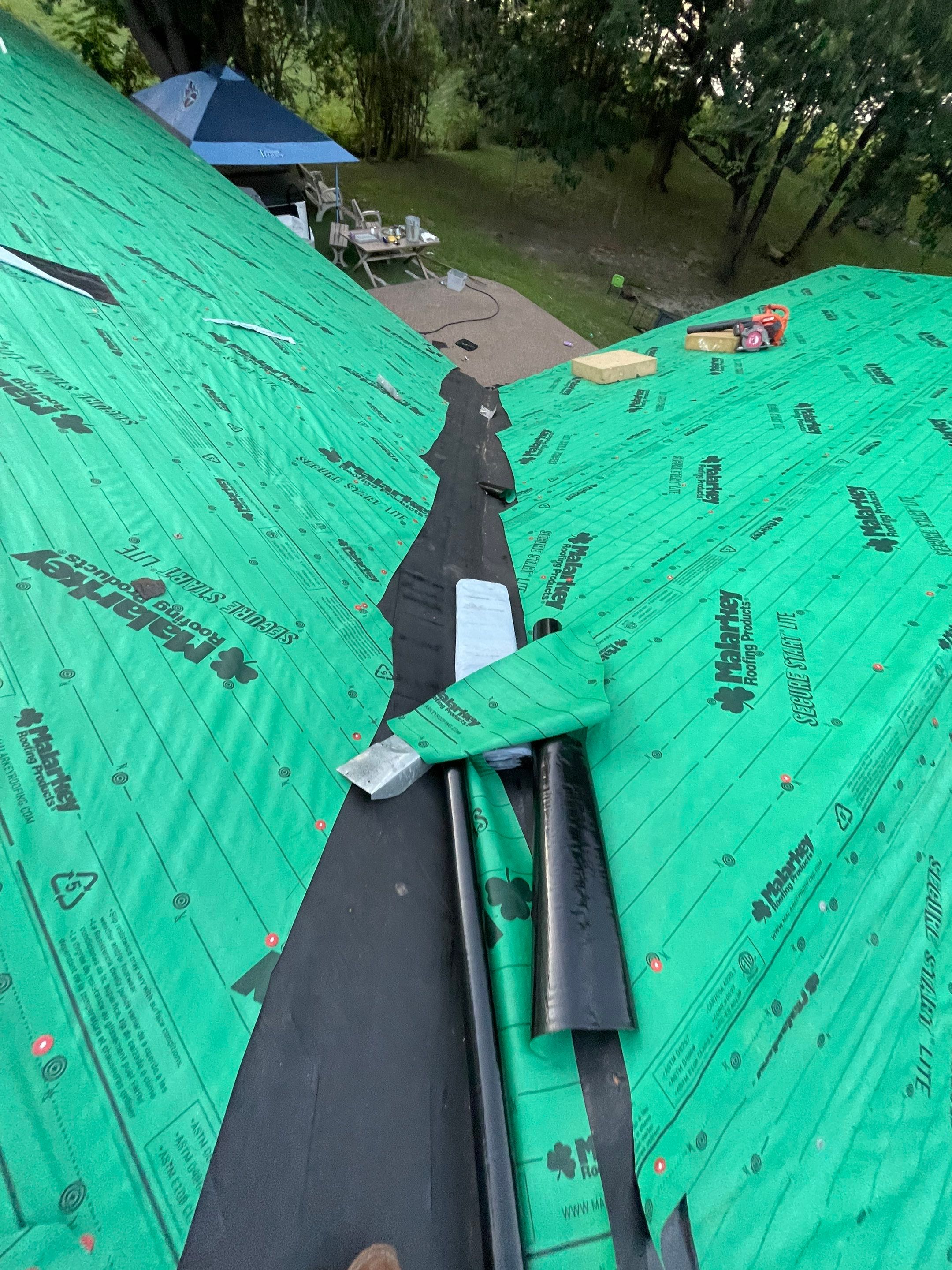 Storm Restoration - Roof and Gutters by Berry Good Roofing 