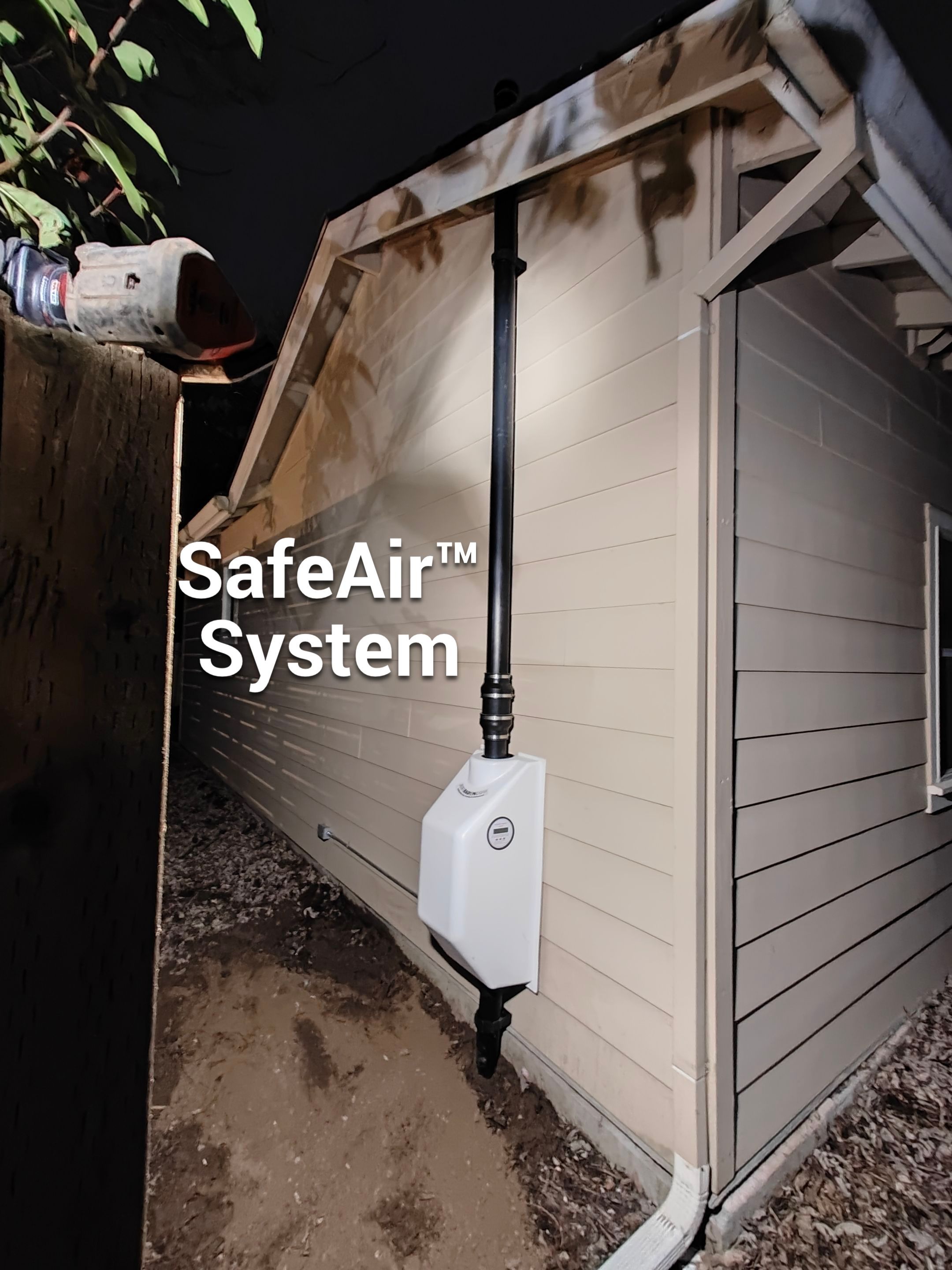 Outside Lateral SafeAir™ System by JustRadon.Com