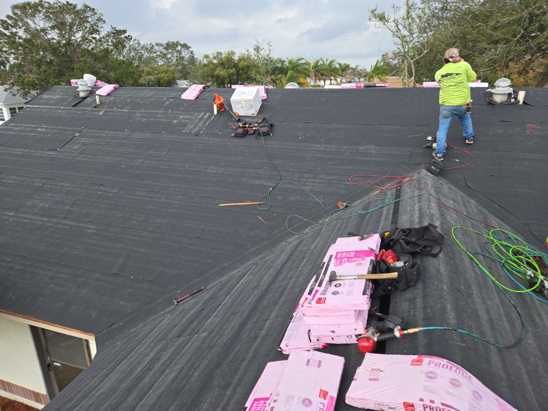 Project in Clearwater 33762 by Mitchell Roofing Company LLC 