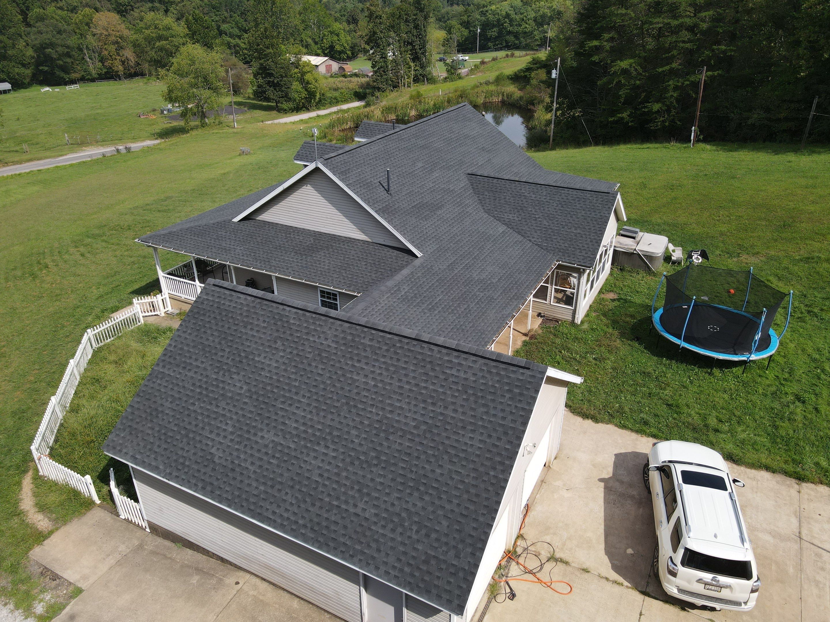 Residential Roofing Installation using GAF Timberline HDZ by Rainstoppers Roofing