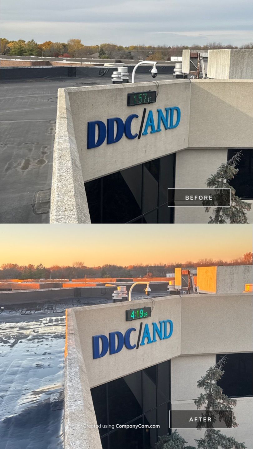 Project in Arlington Heights by Simmons Power & Soft Washing