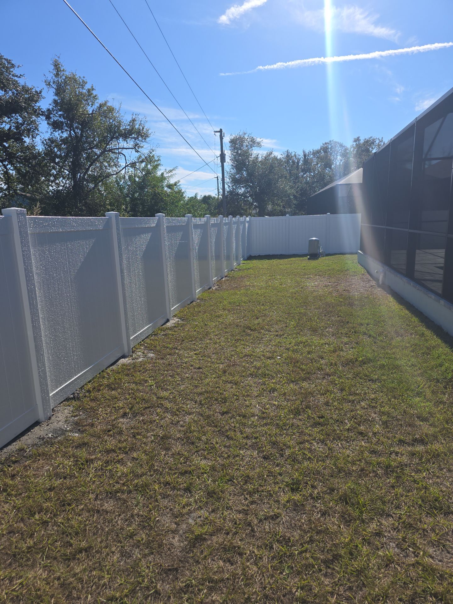 Vinyl Fence Install in Port Charlotte by True Fence LLC