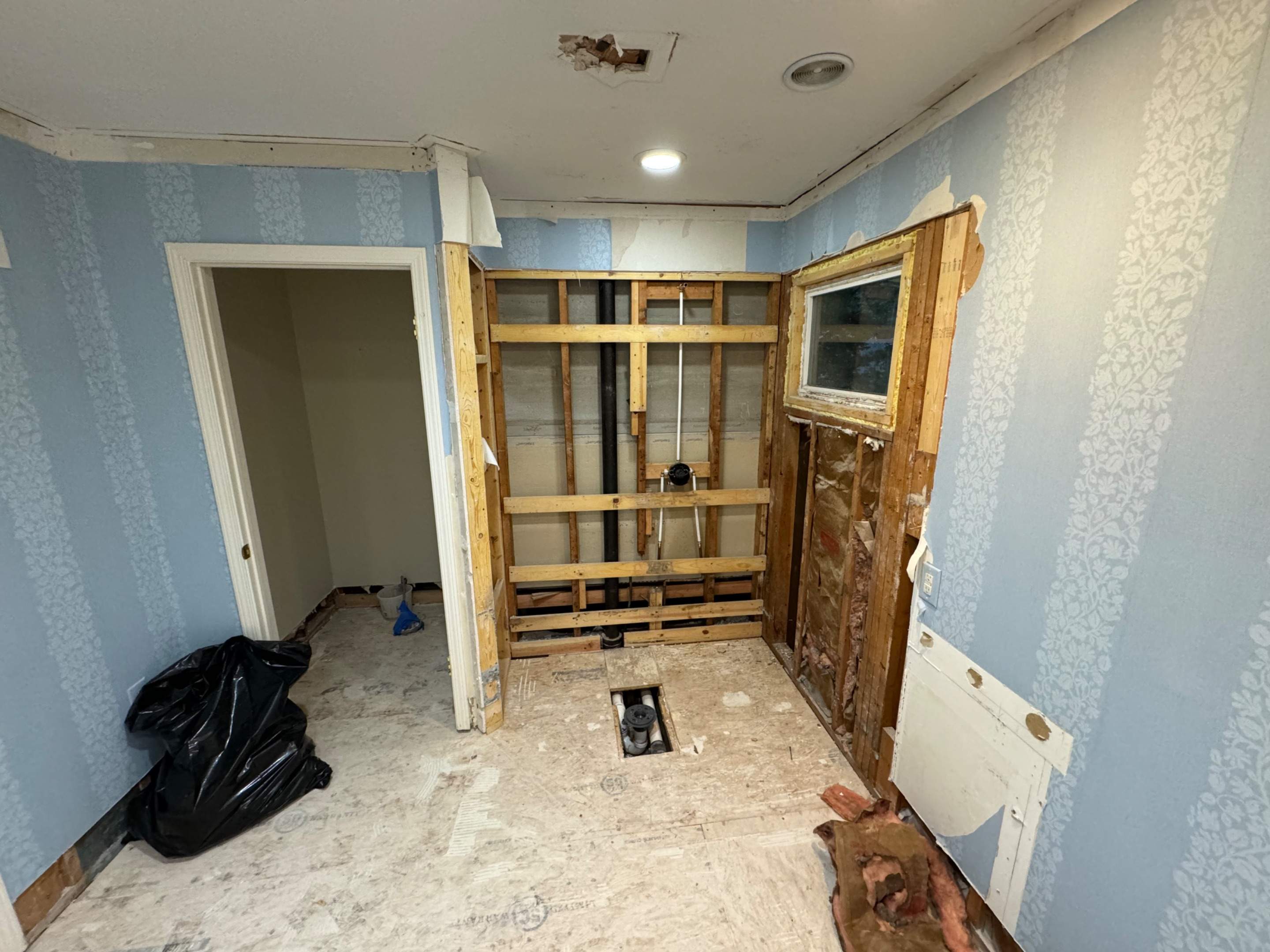 Master bathroom renovation by Prudencio