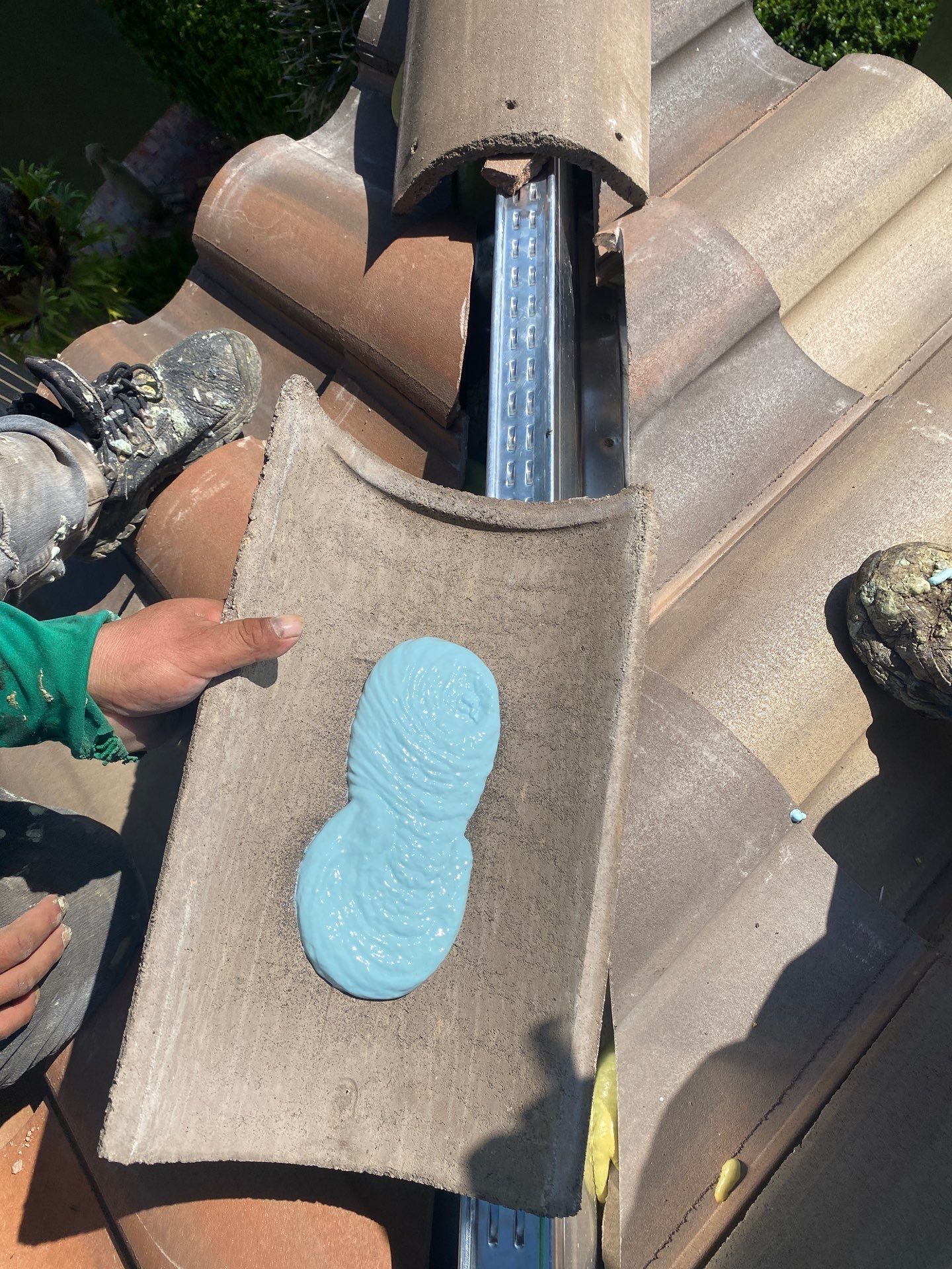 Residential Roofing Installation using Eagle Roofing Tile by BLUES BROTHERS ROOFING