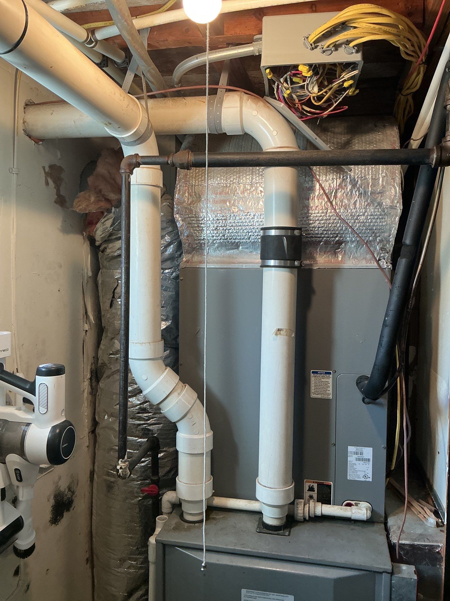 Amana Gas furnace with A/C Install by Elemental Heating and air conditioning LLC