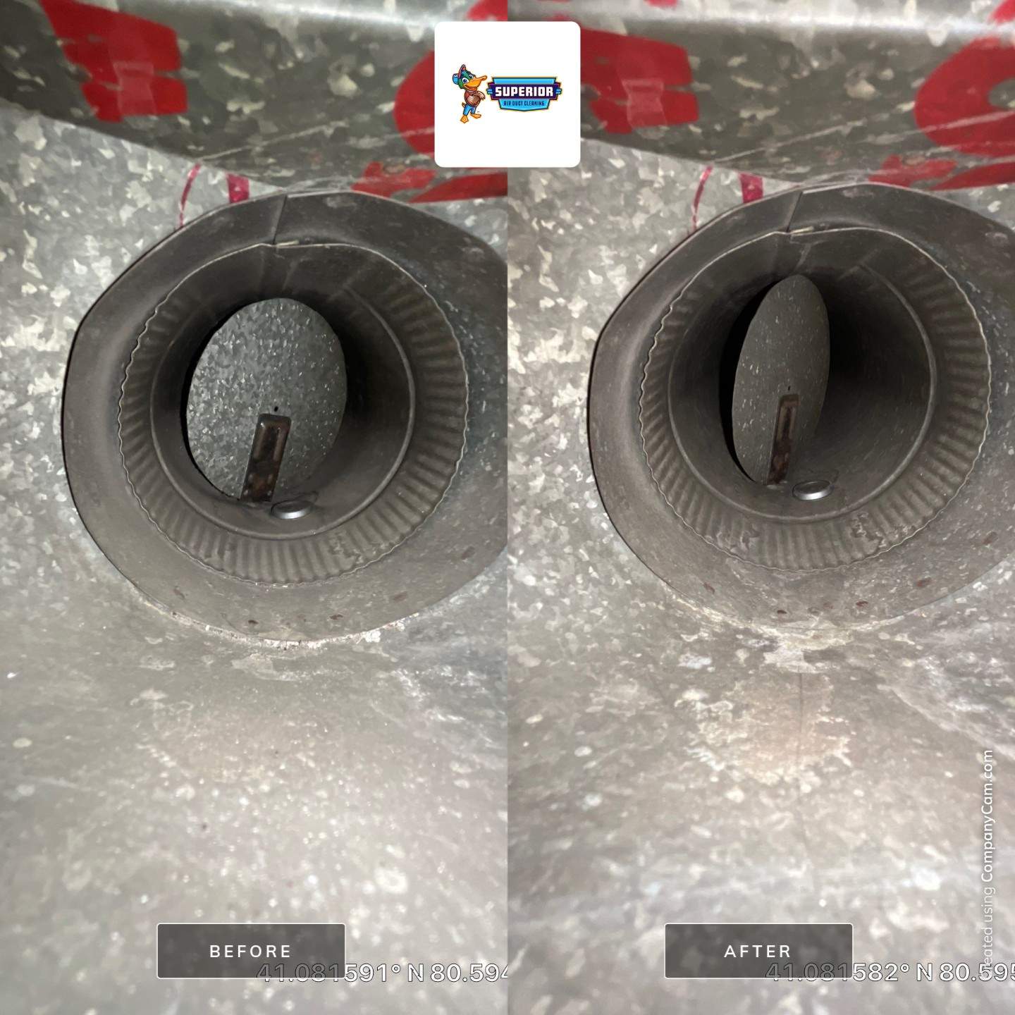Air Duct Cleaning With a Vacuum Truck in Campbell, OH by Superior Air Duct Cleaning