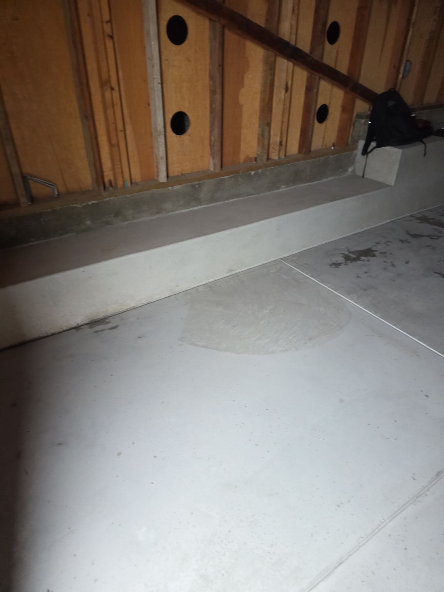 Carbon Chip Polyurea Floor Coating for Paso Robles Basement by MGP Coatings