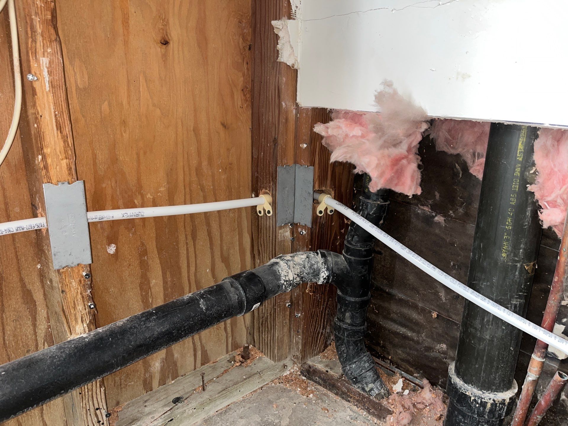 Copper Reduced to Pex by Us Plumbing