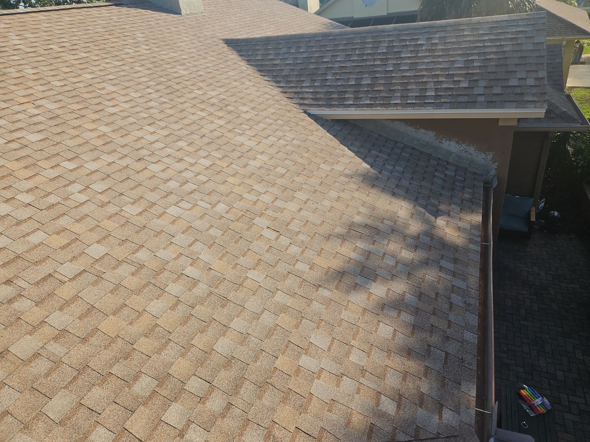 Melbourne Roof Replacement Featuring Architectural Shingles and Structural Decking Repair by Wiedmann Construction & Roofing