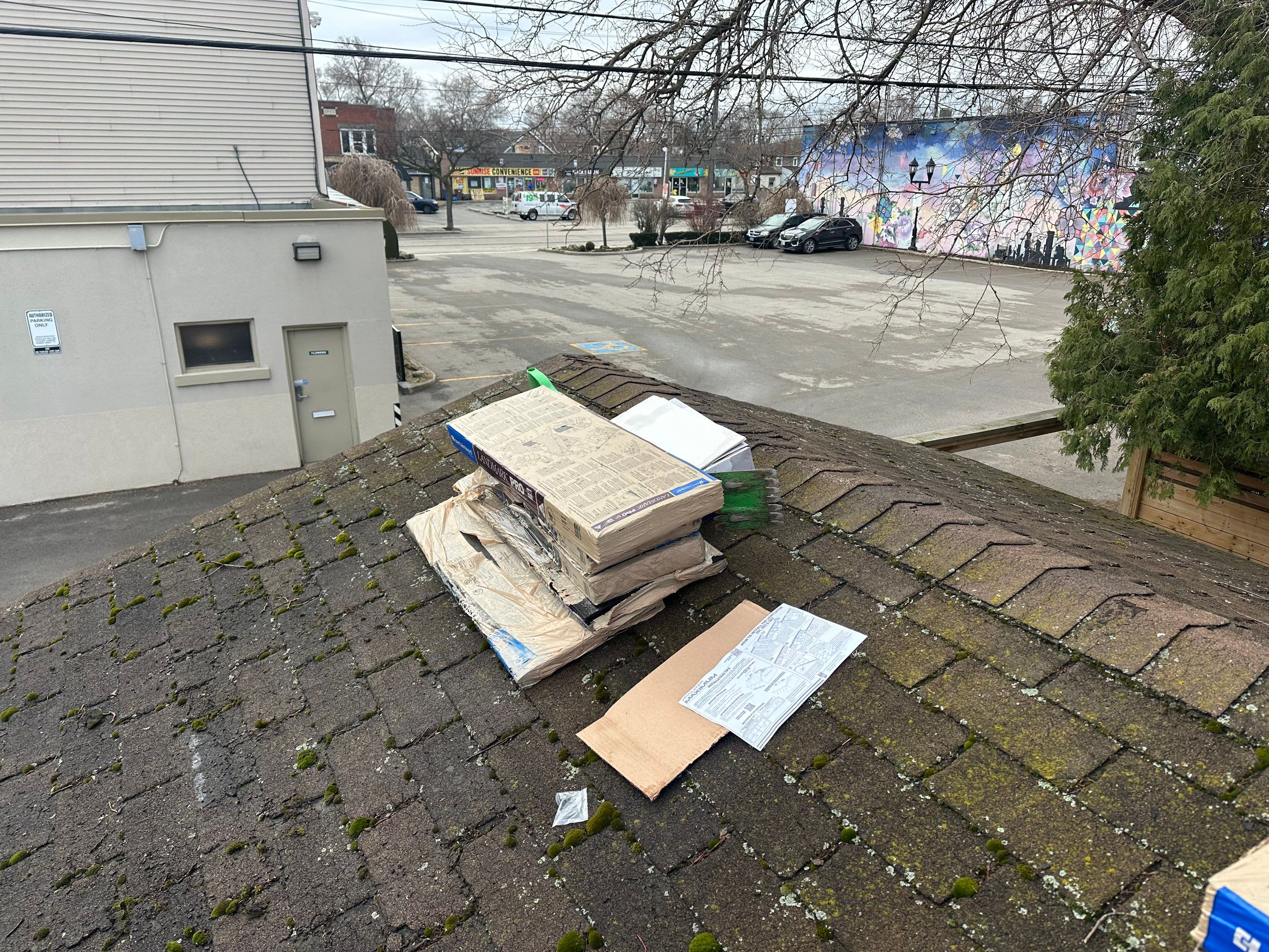Project in Hamilton by The Roofing Crew
