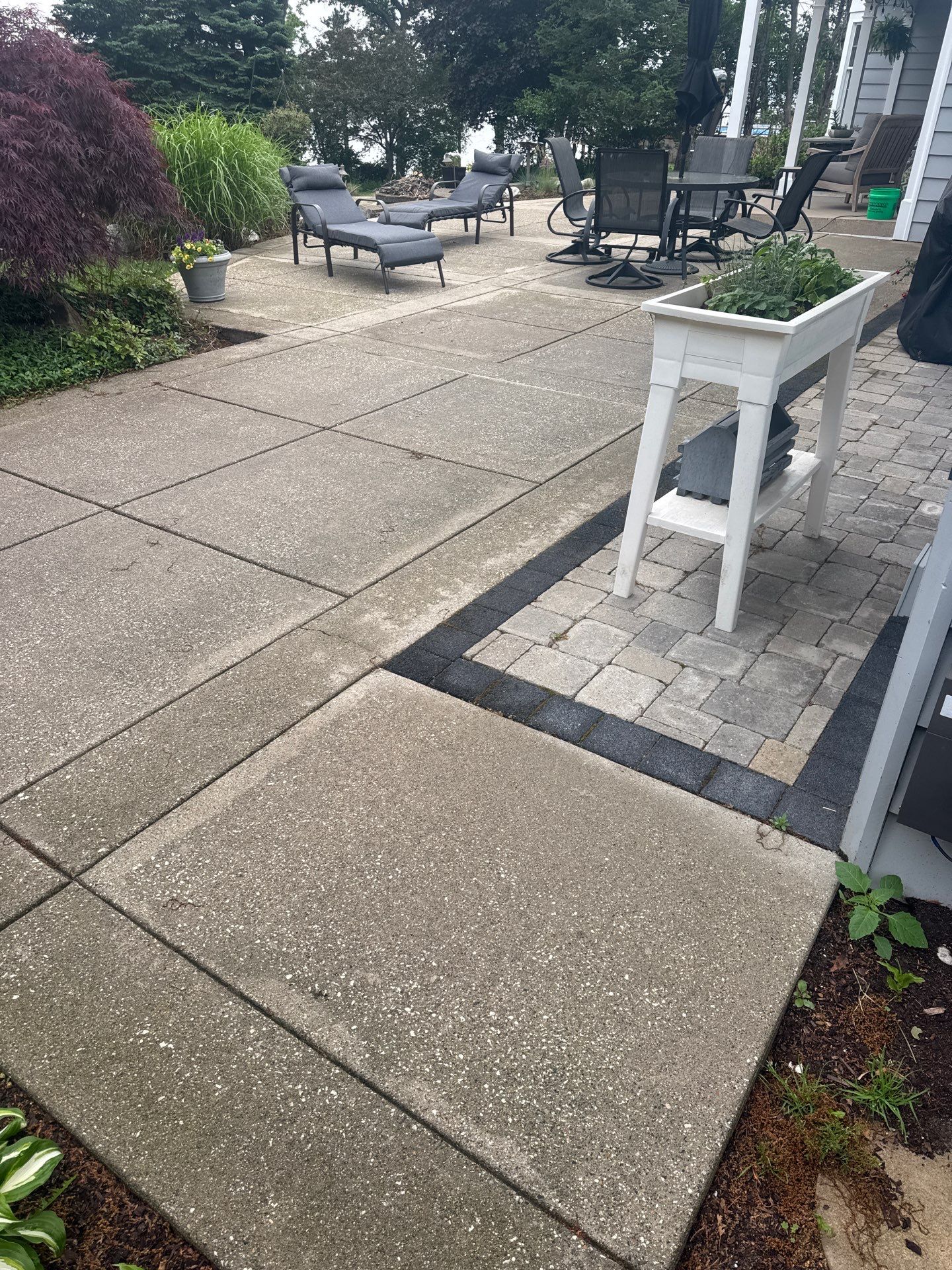 Polished Concrete Patio and Floor Finishing in Muskegon by Gordon Painting
