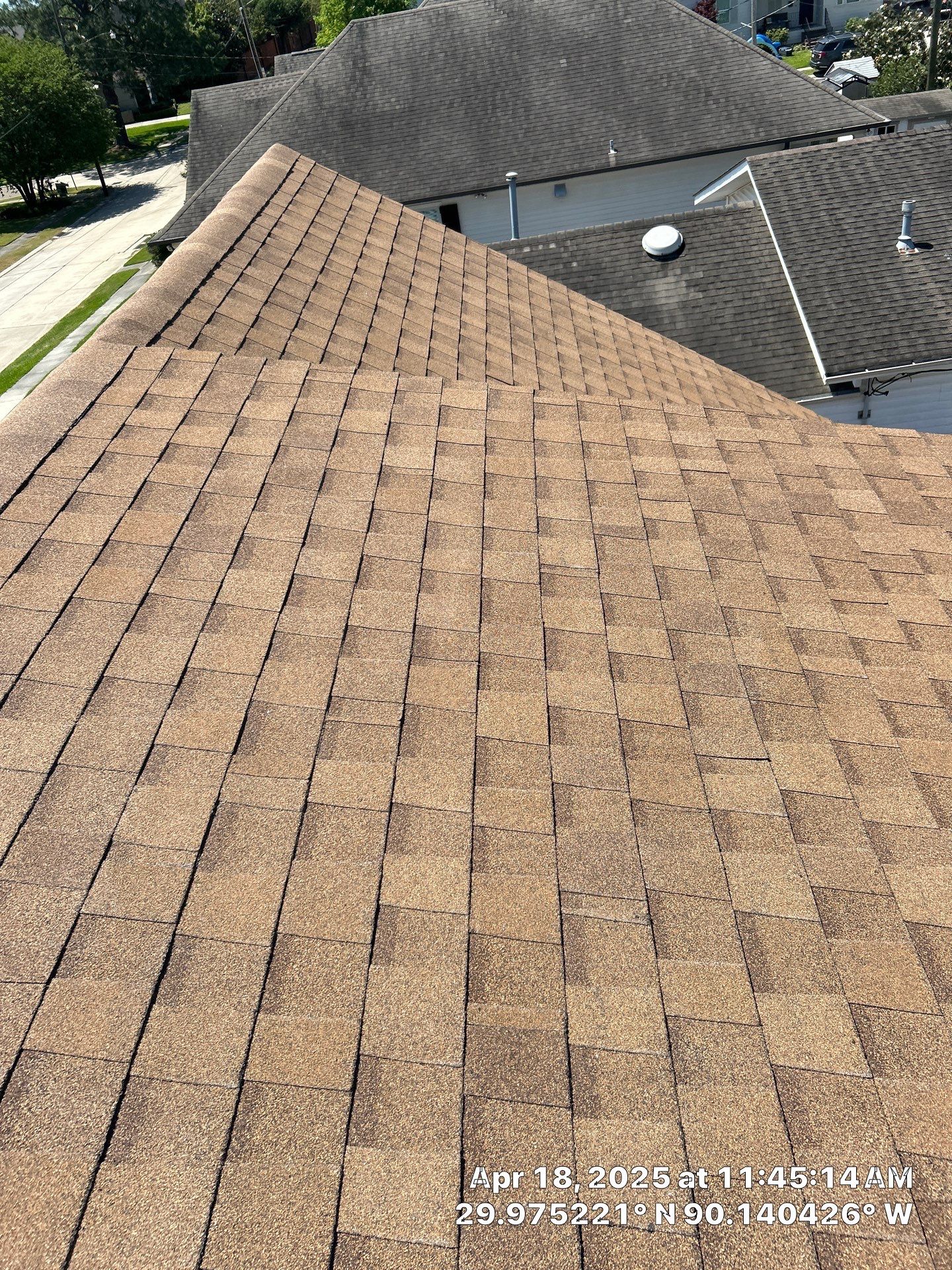 Project in Metairie by Robertson Roofing & Siding Inc