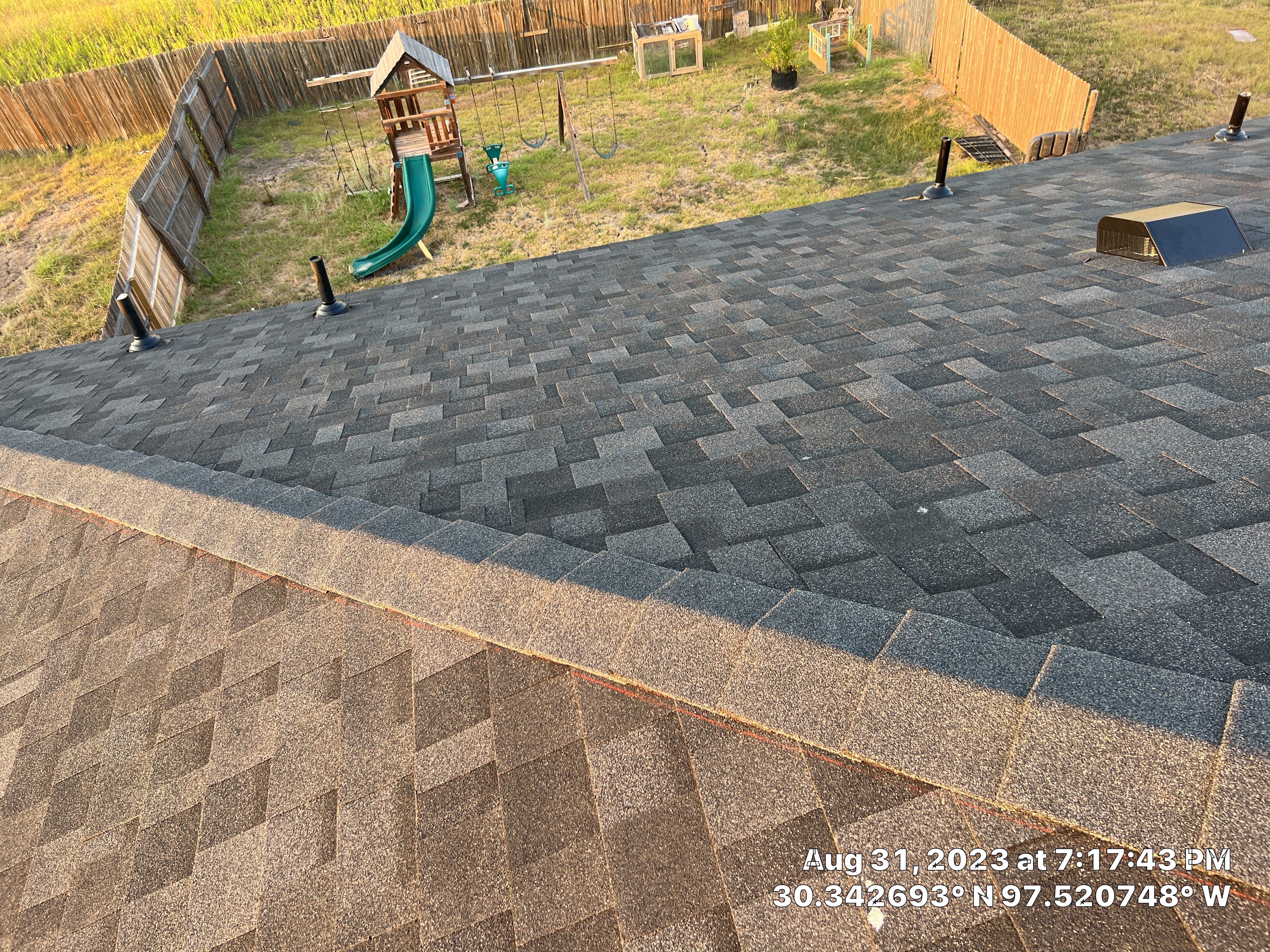 Manor Exterior Restoration Including Fence Reset and Roofing Repair by Caliber Restoration LLC